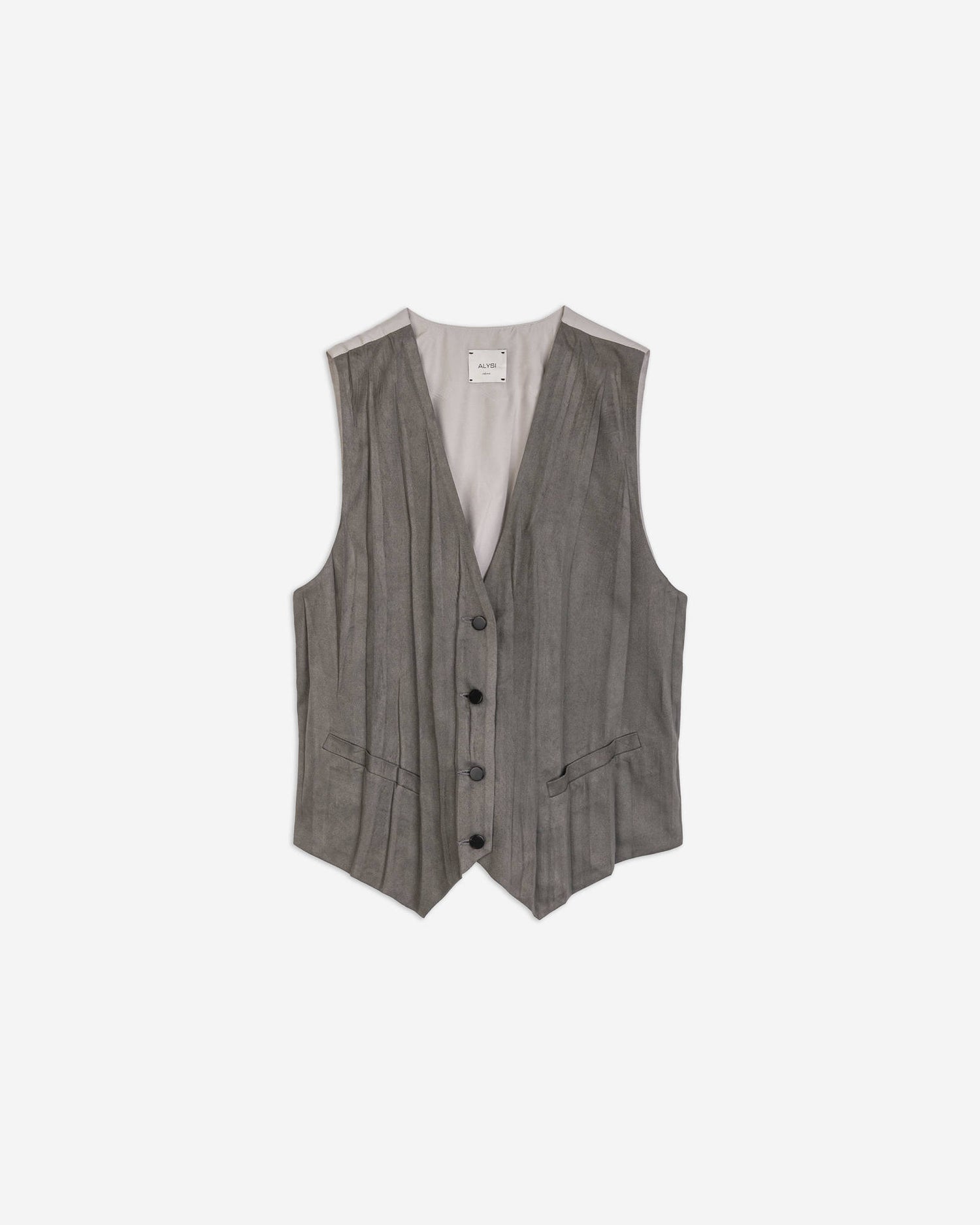 WRINKLED DEANNEEDLE VEST