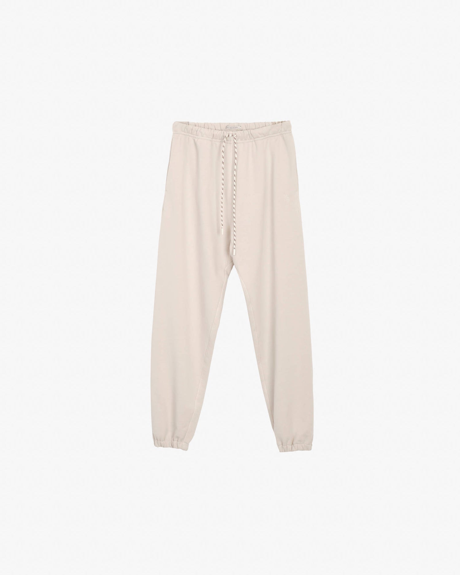 JOGGERS IN SWEATSHIRT WITH EMBROIDERY Sand