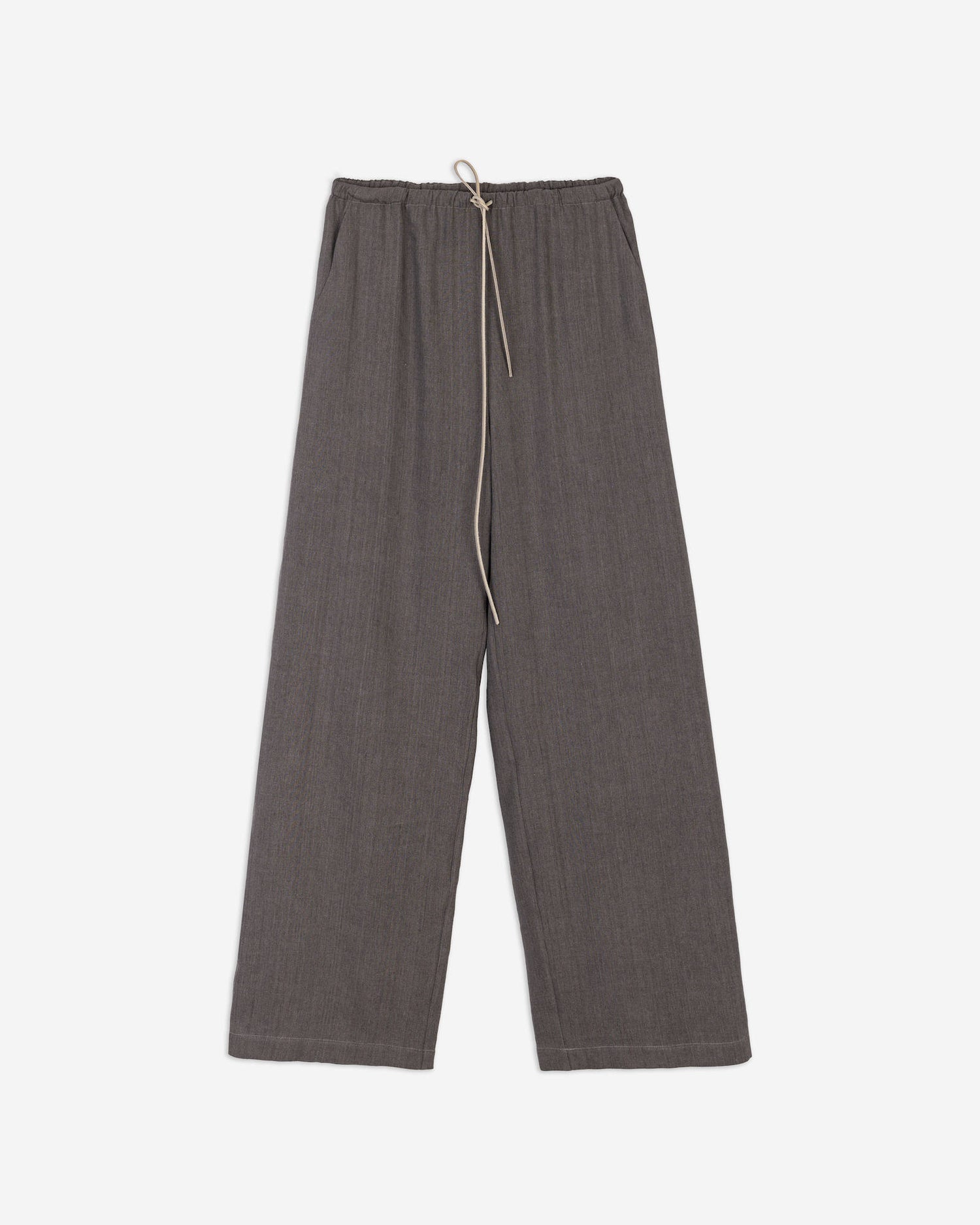 MÉLANGE TROUSERS WITH DRAWSTRING
