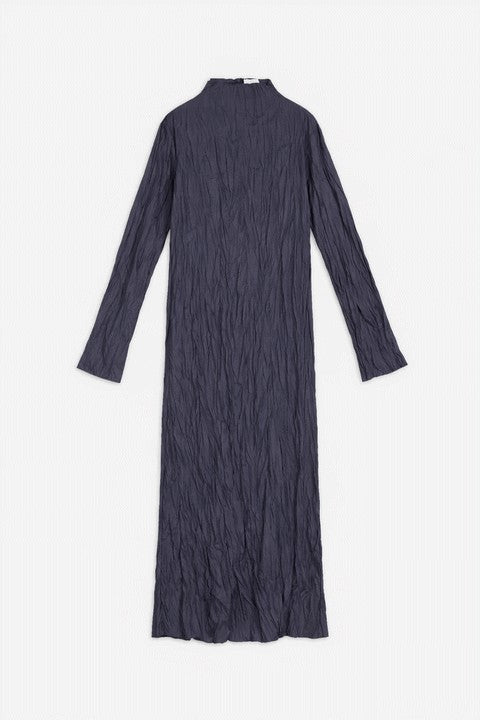 ABITO LUNGO SETA CRINKLE