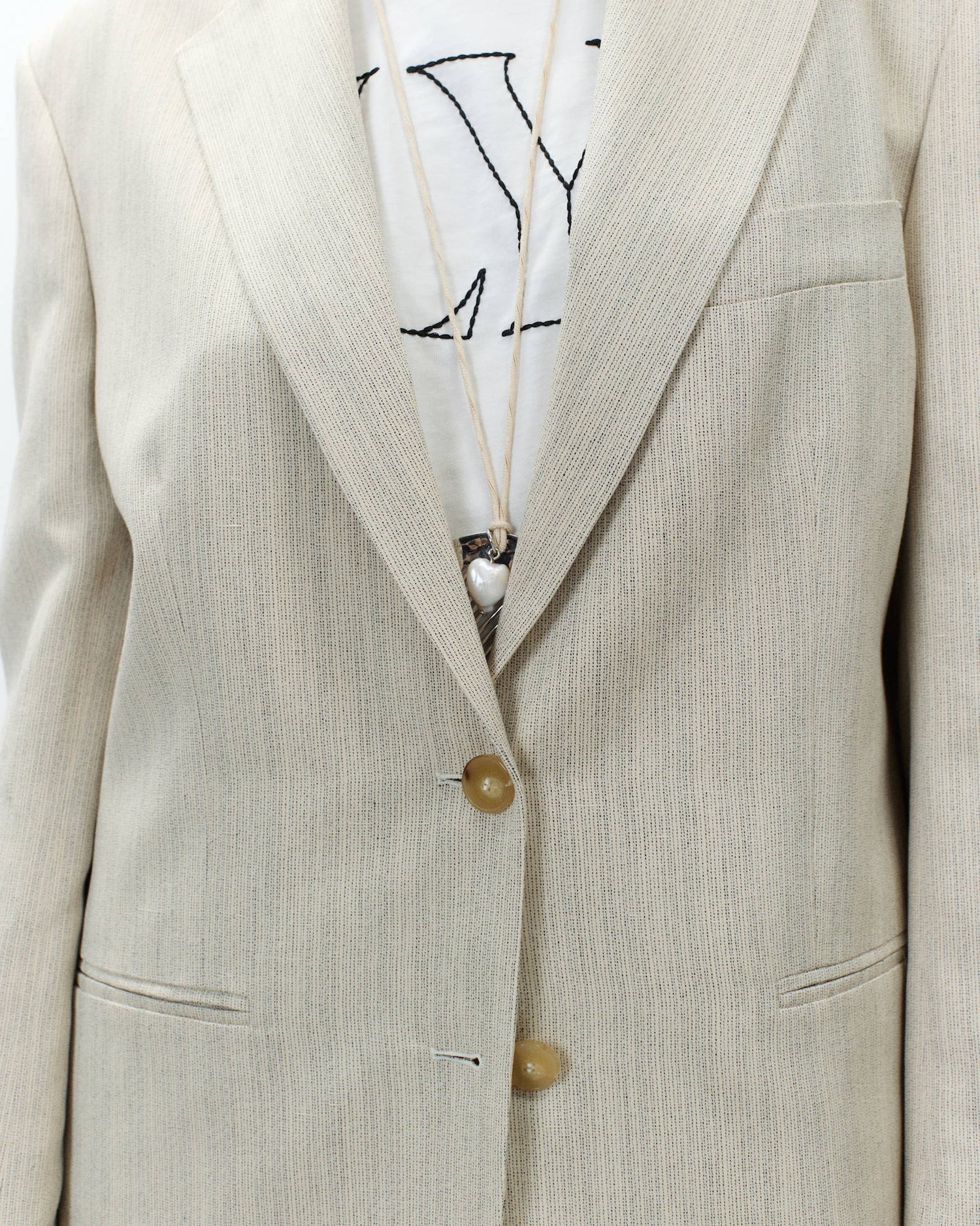 MALFILÈ SINGLE-BREASTED BLAZER