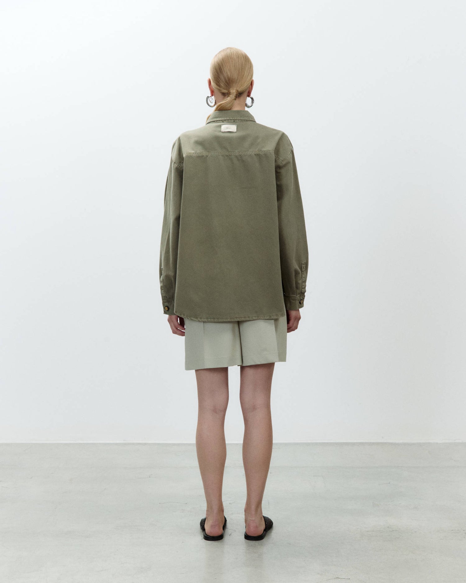 COTTON GABARDINE SHIRT