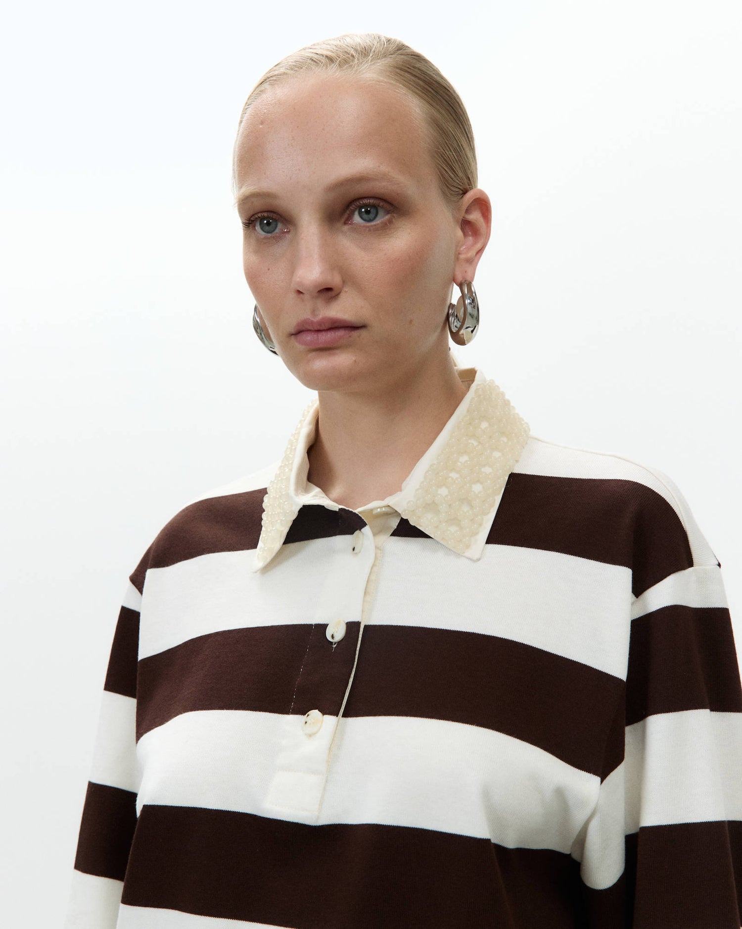 MAXI STRIPES EMBROIDERY POLO