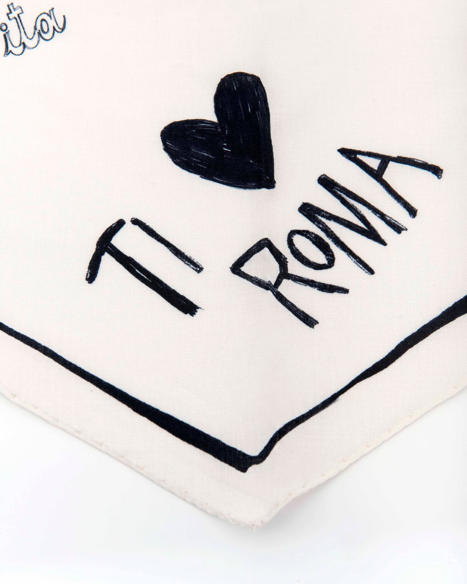 I LOVE YOU ROME SCARF