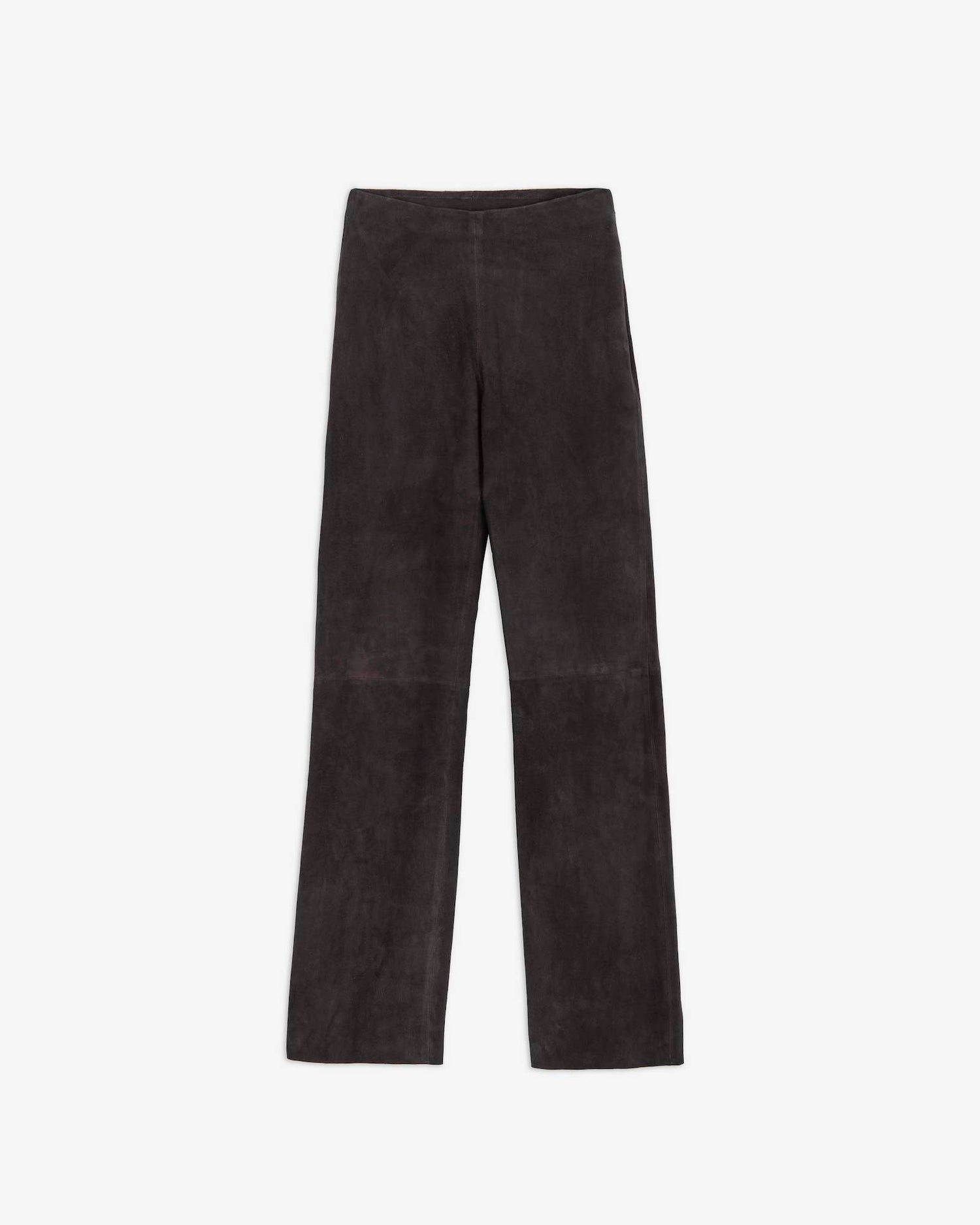 SLIM SUEDE PANTS