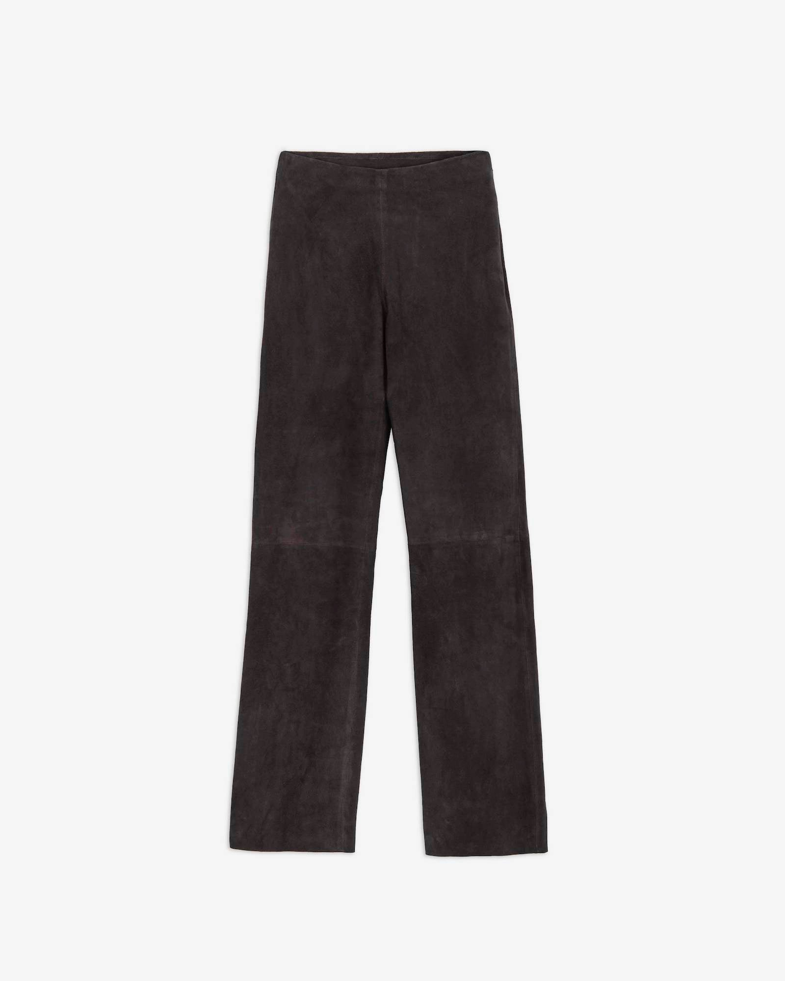 SLIM SUEDE PANTS