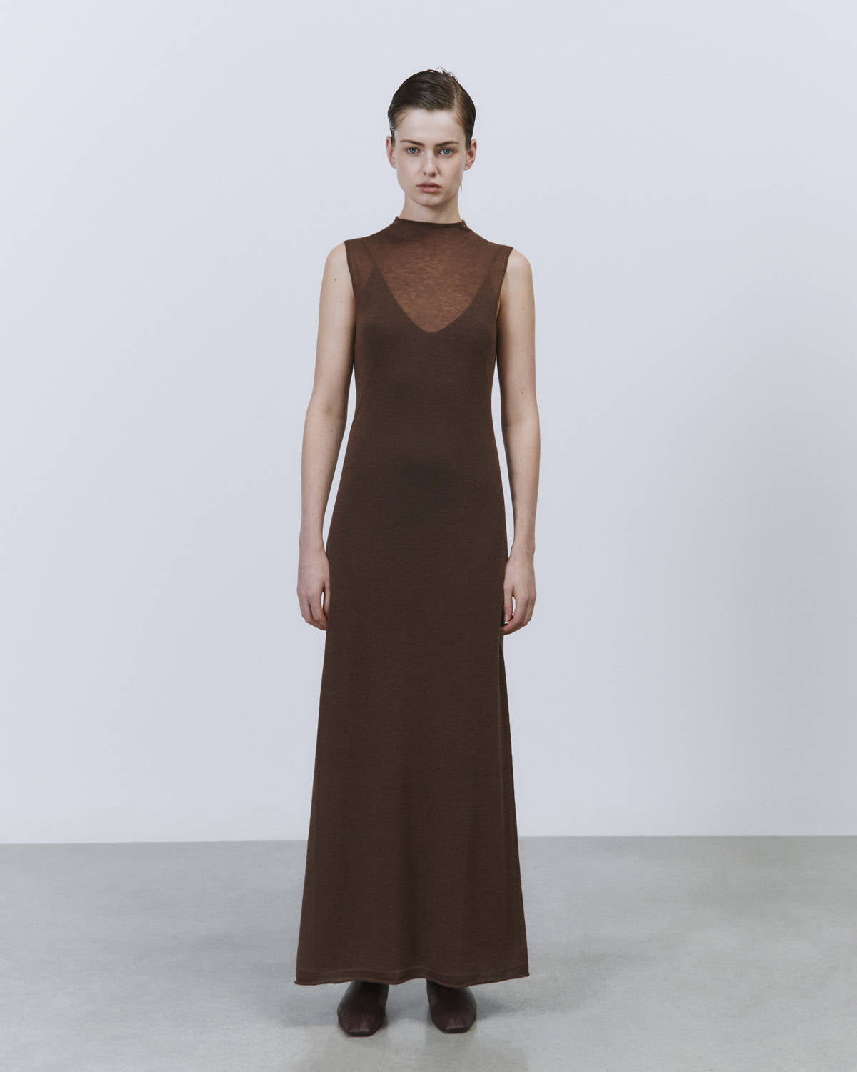 EXTRAFINE WOOL DRESS