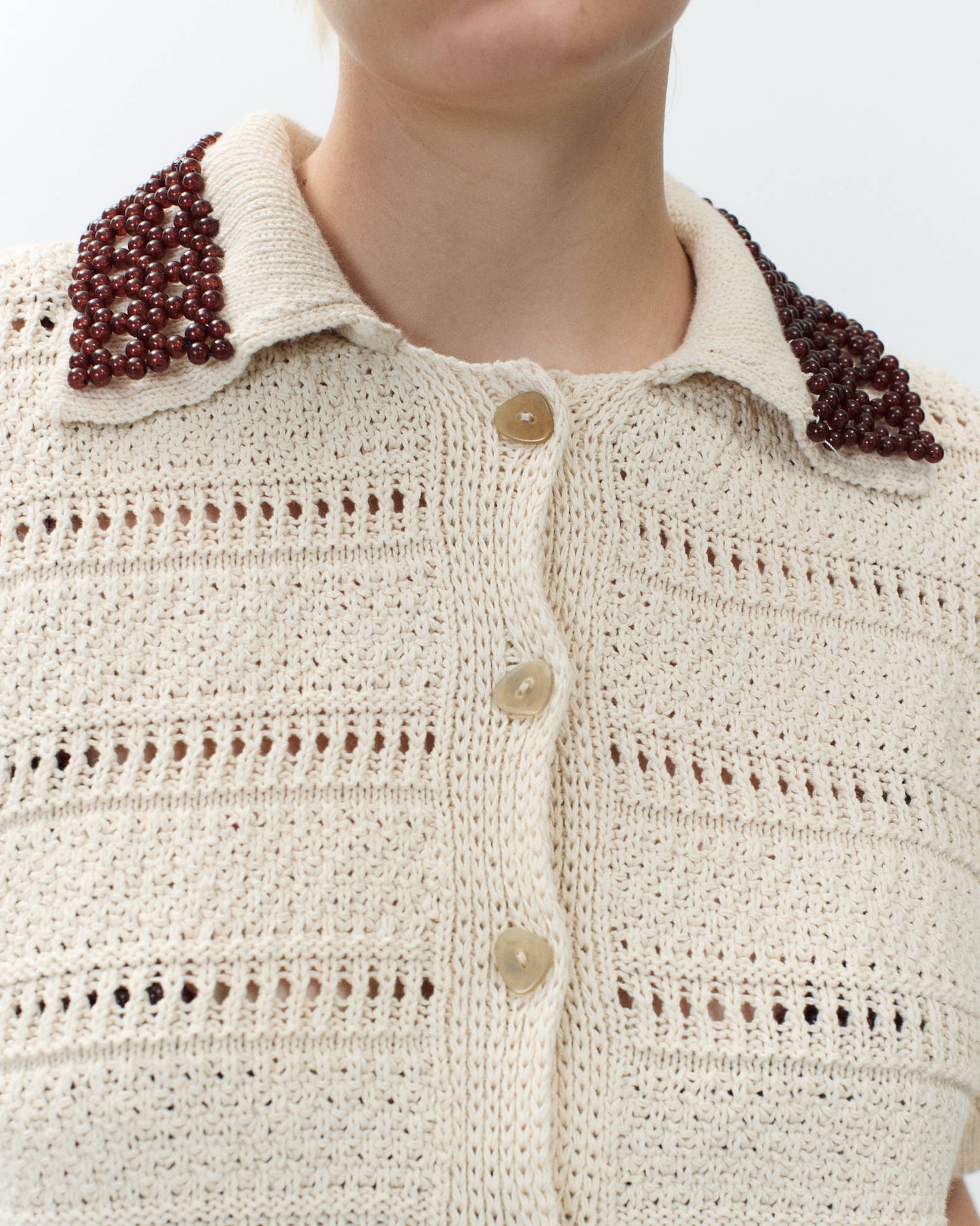 EMBROIDERED KNITTED POLO