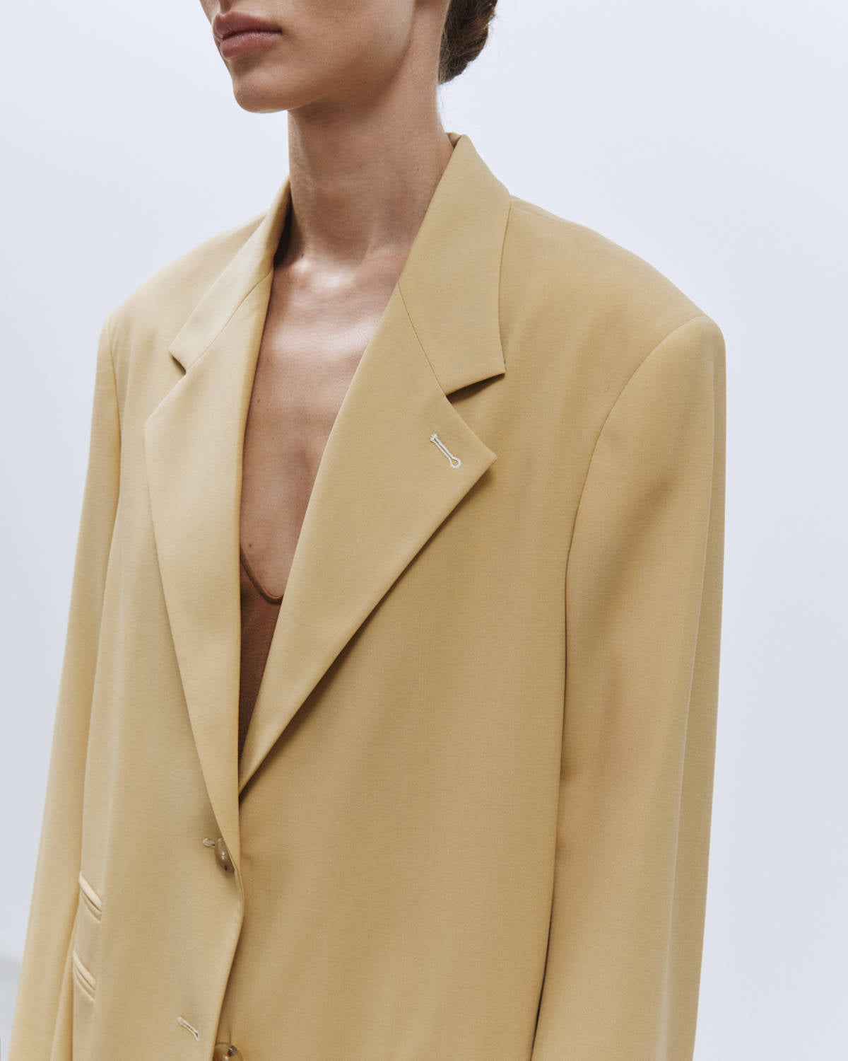 SAFARI WOOL CANVAS BLAZER