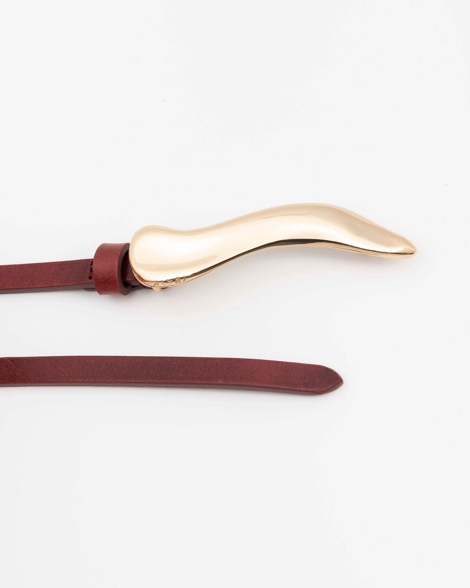 THIN LEATHER BELT