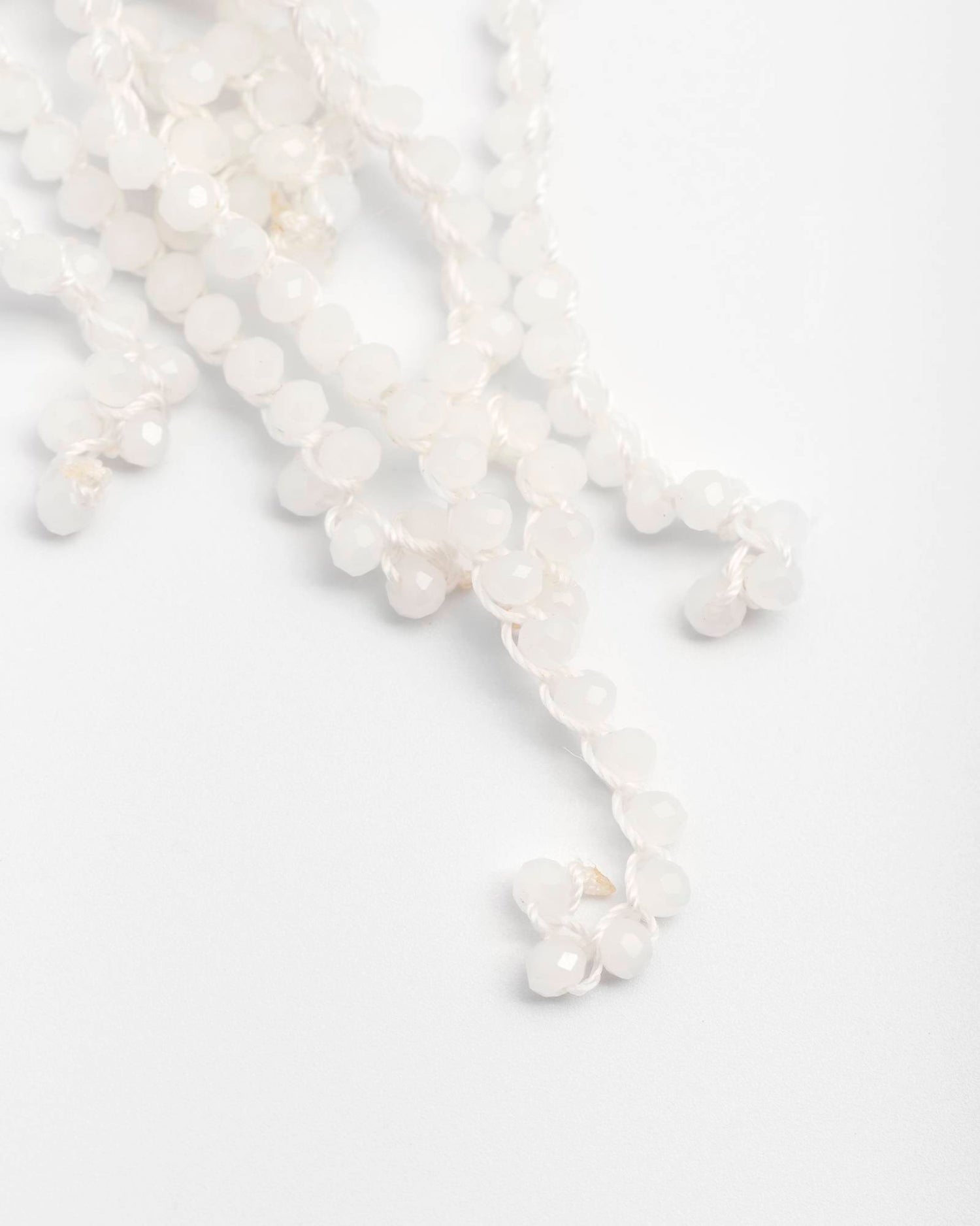 LONG CROCHET BEADS EARRING