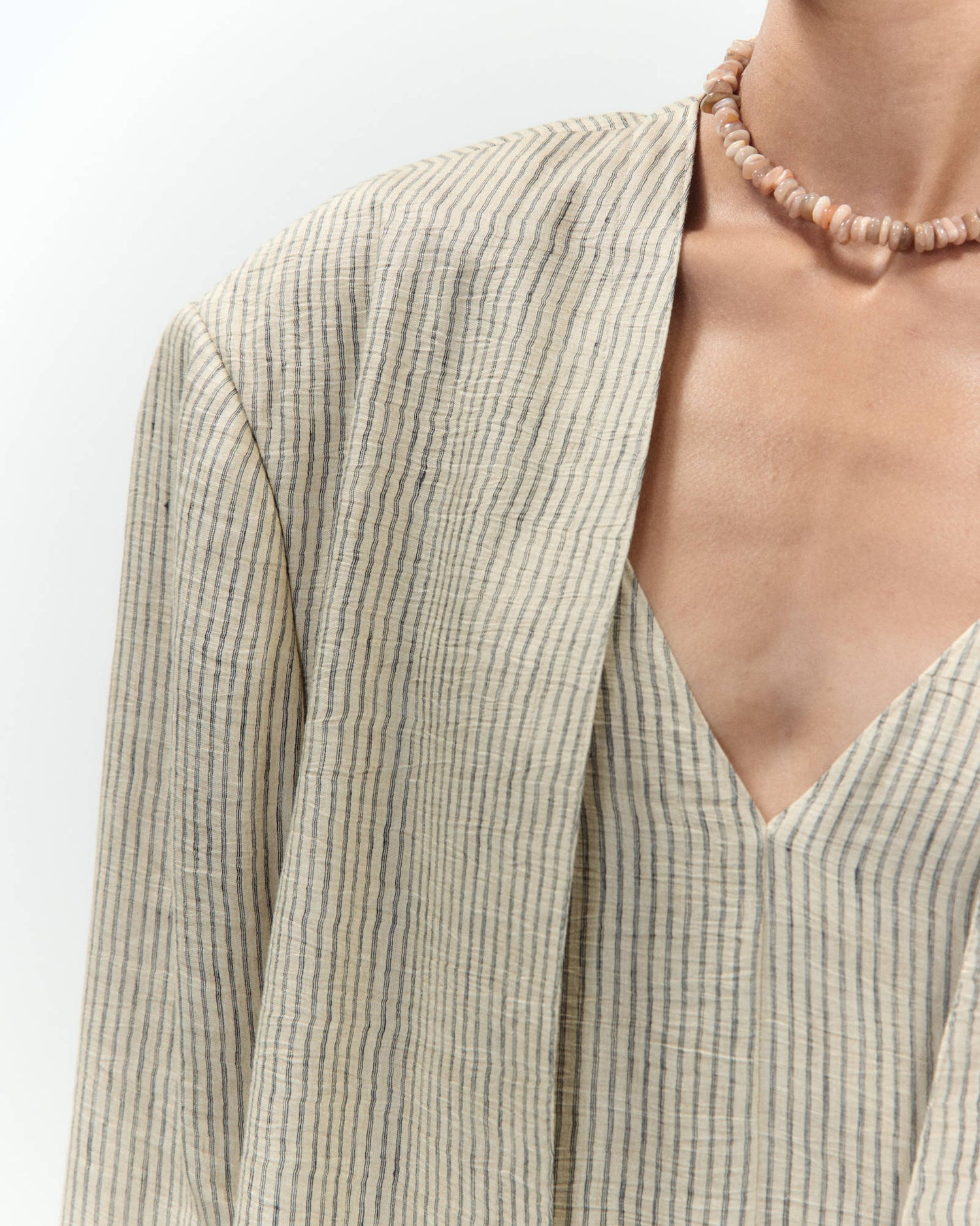 OVERSIZED LINEN JACKET