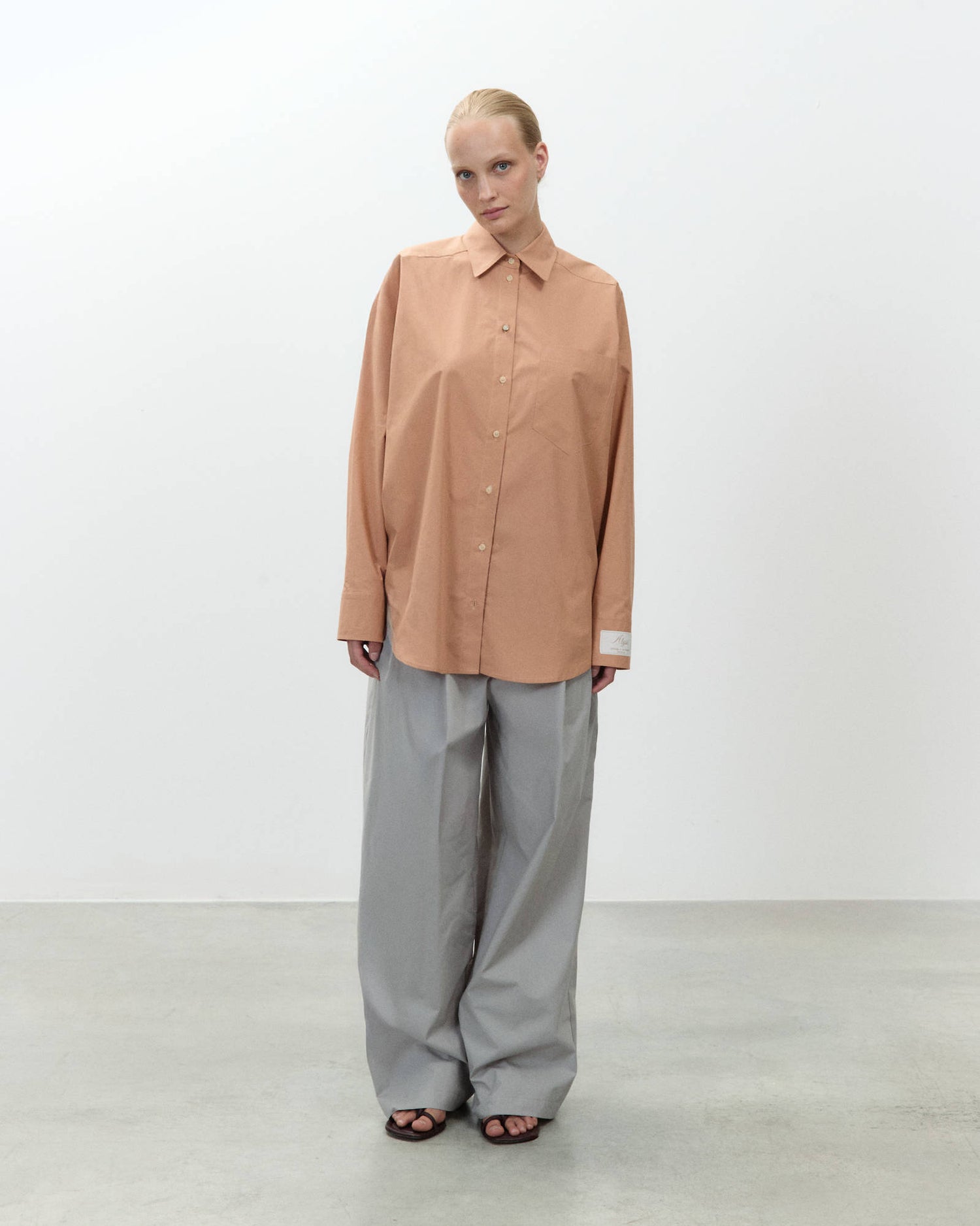 OVERSIZED POPLIN SHIRT
