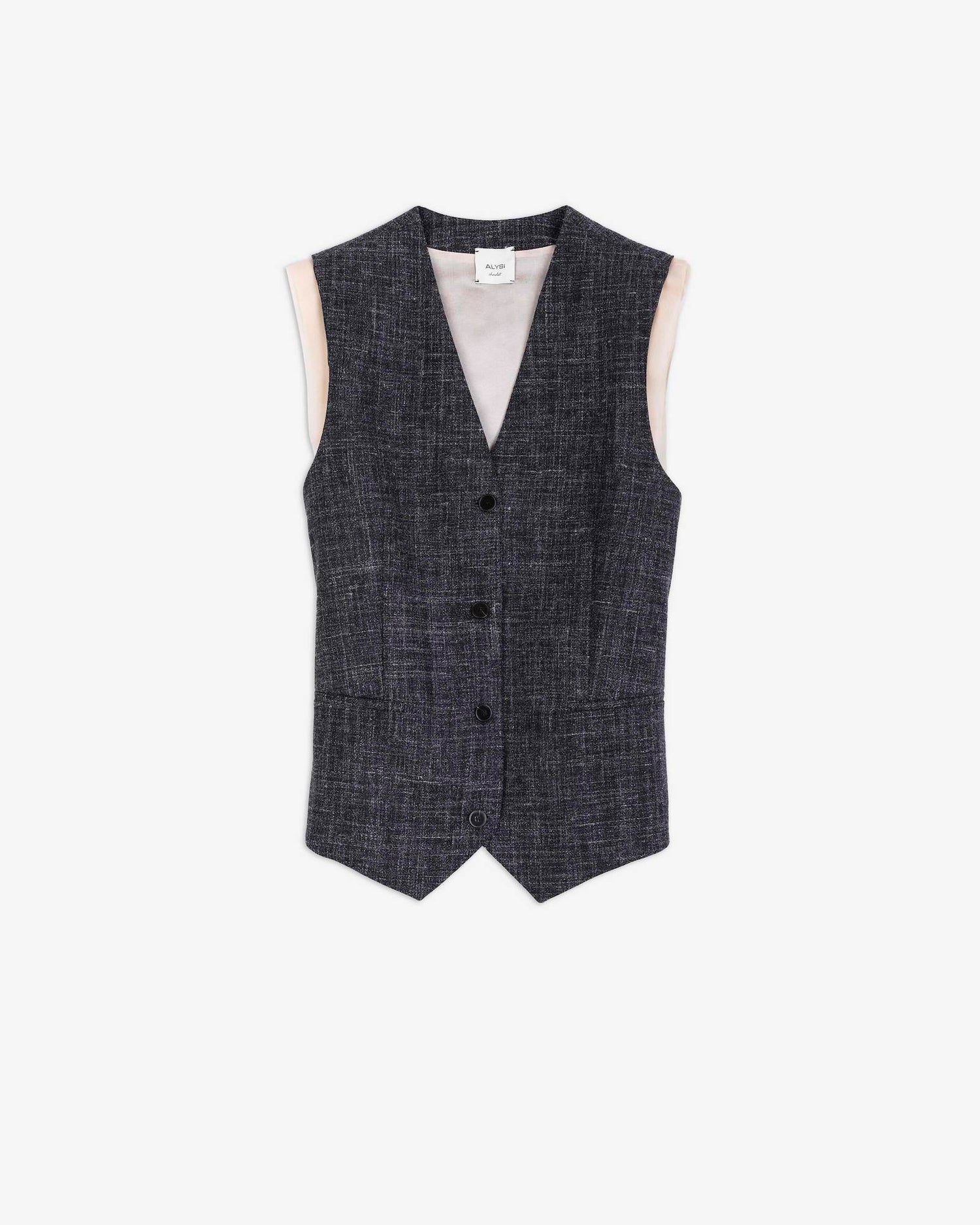 GRANIGLIA WOOL VEST