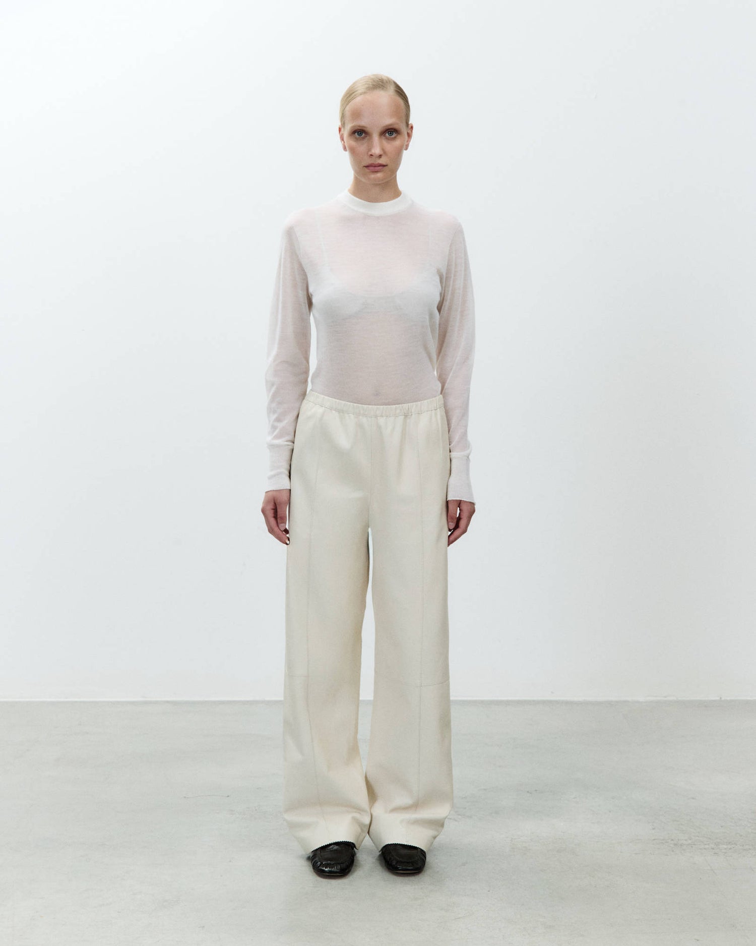 SOFT LEATHER TROUSERS