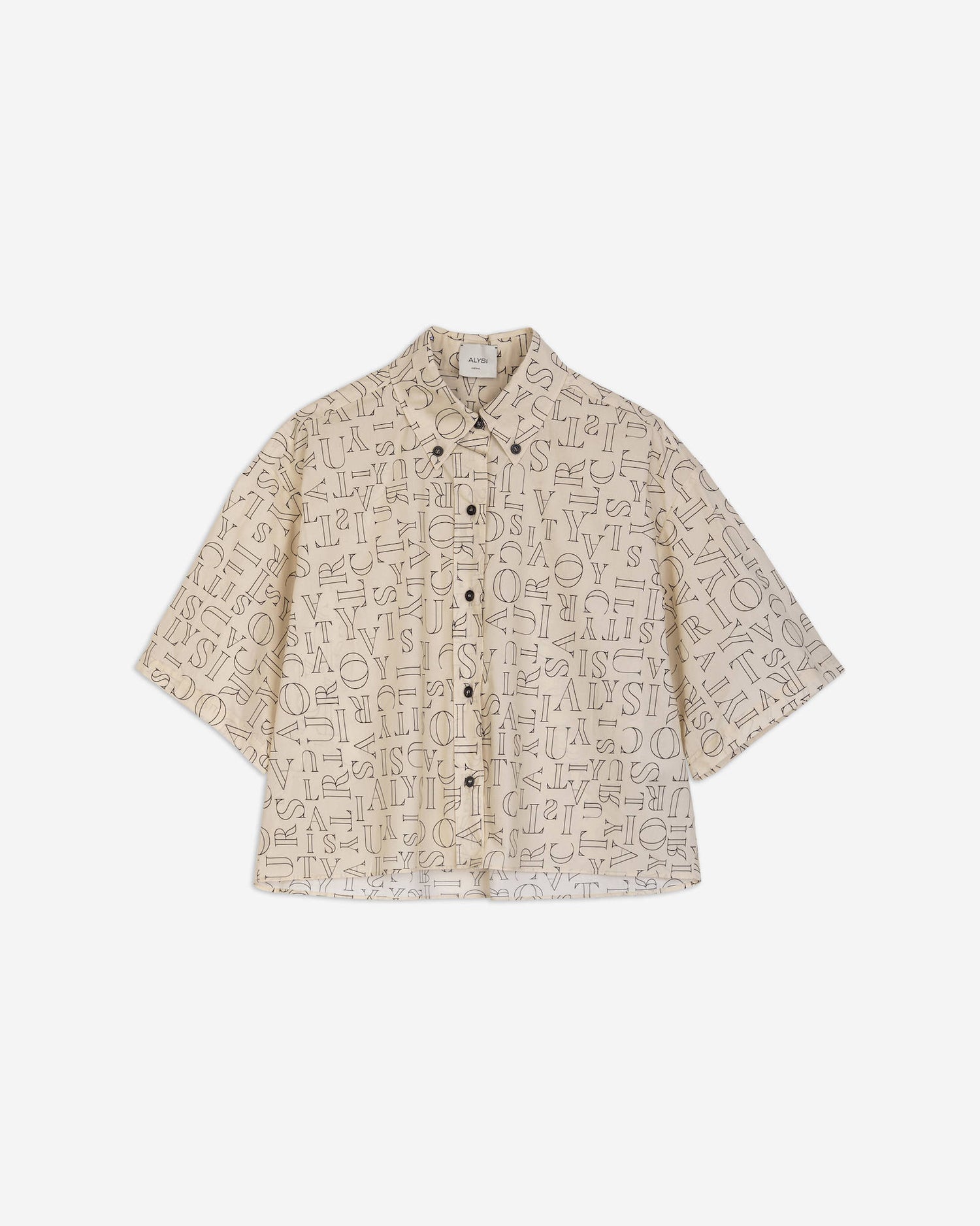 Boxy Lettering Shirt