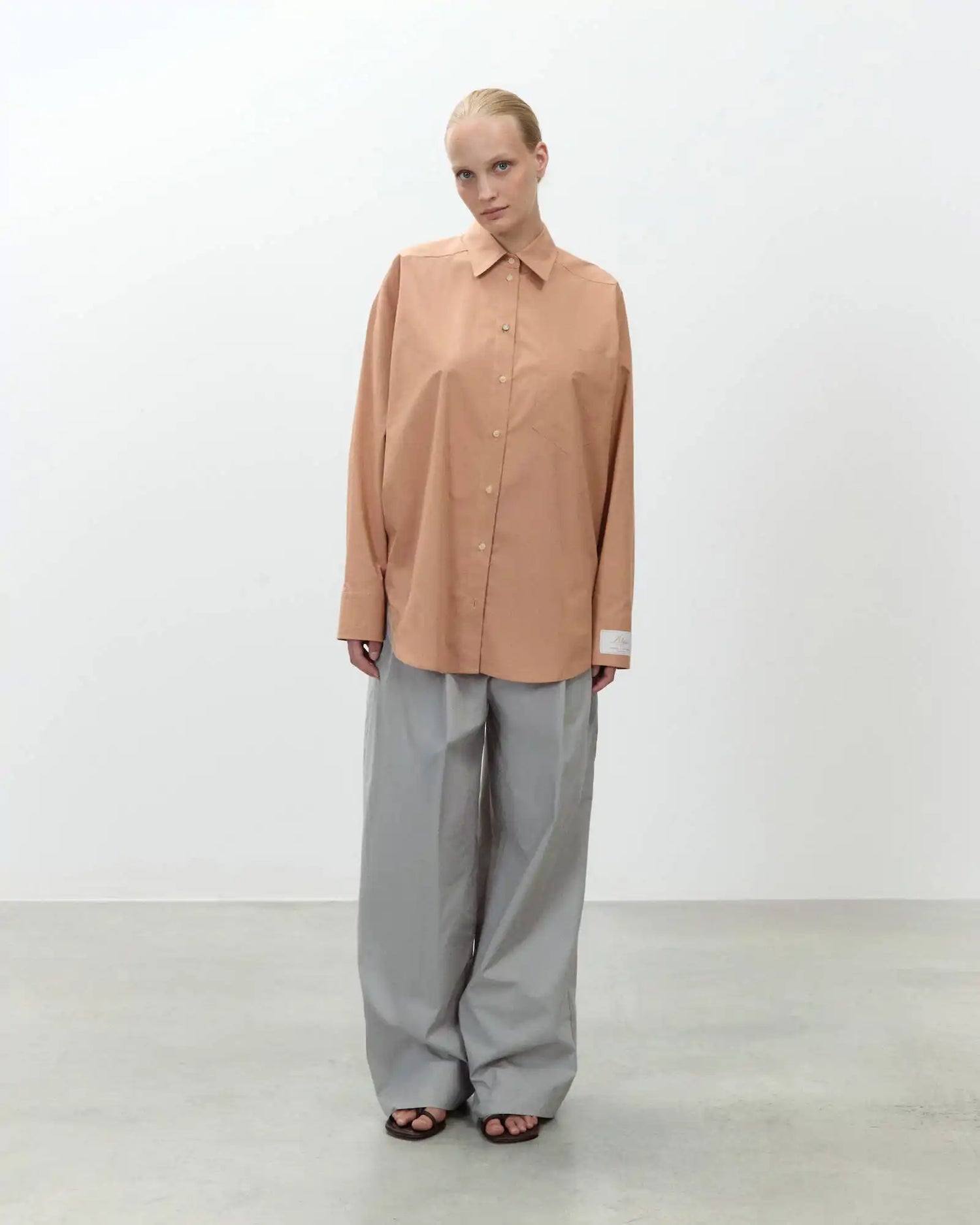 OVERSIZED POPLIN SHIRT