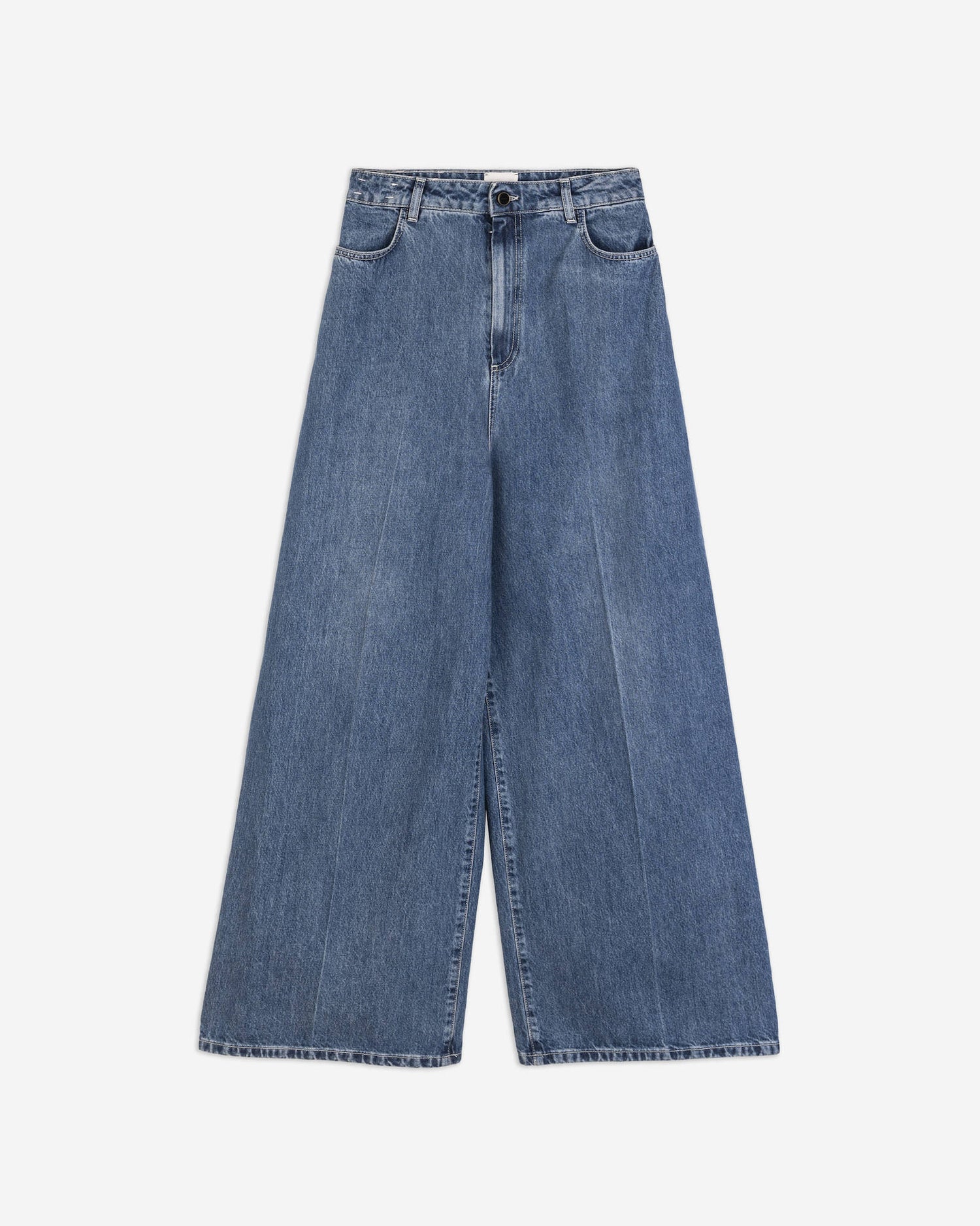 WIDE LEG DENIM PANTS