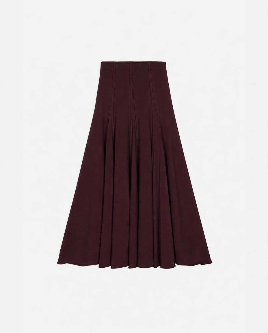 JERSEY SKIRT WITH PANELS