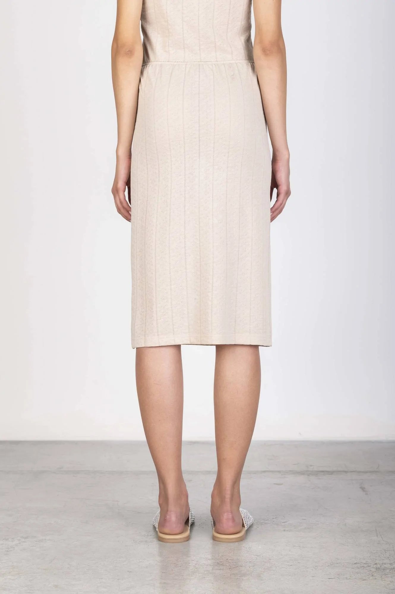 AJOUR JERSEY SKIRT