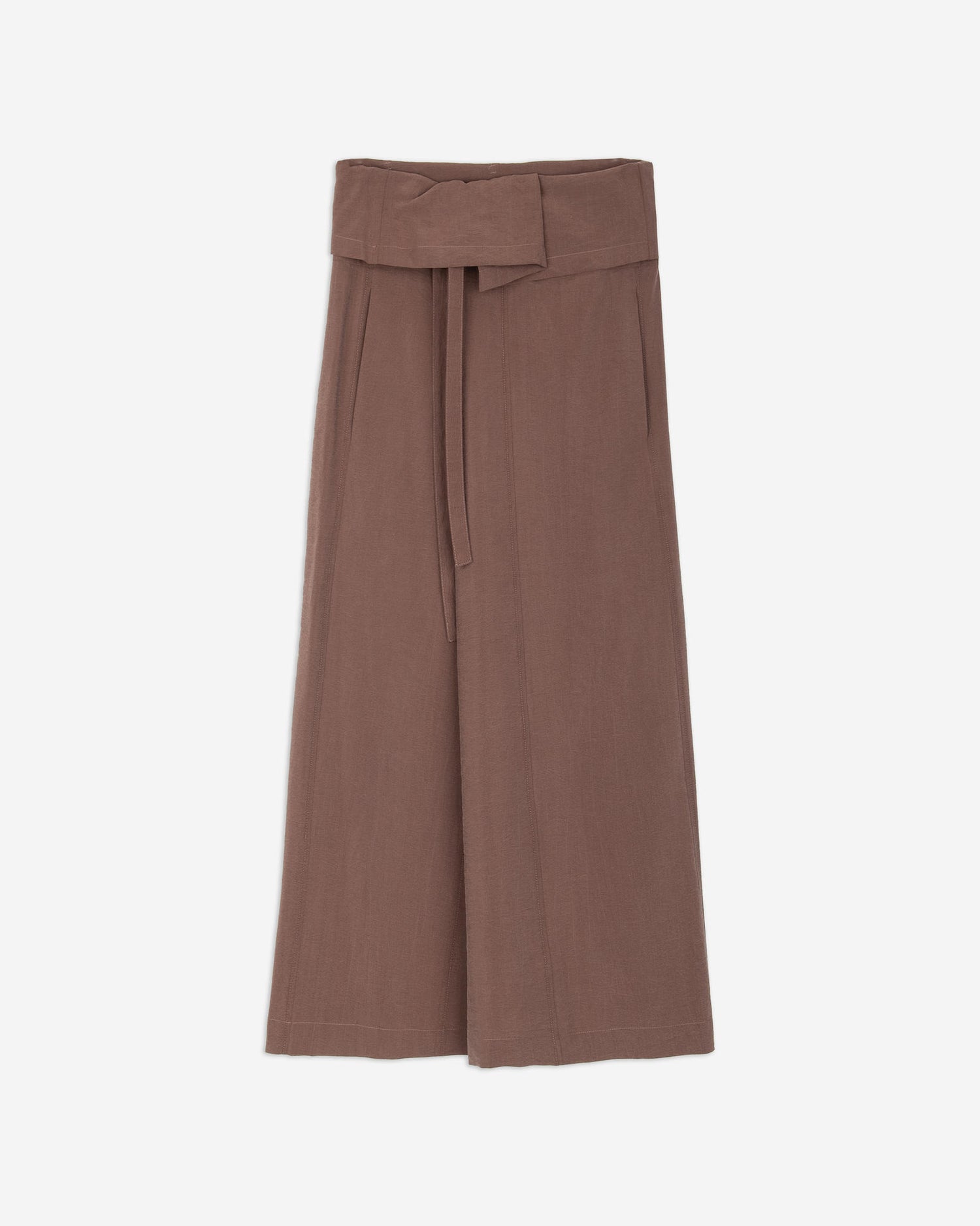 SILK CANVAS SKIRT