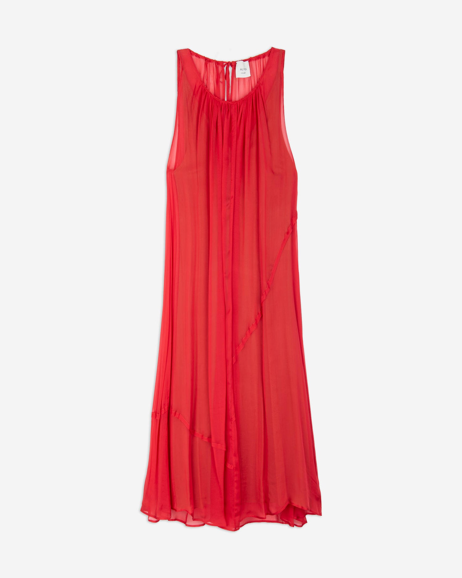 LONG CHIFFON DRESS