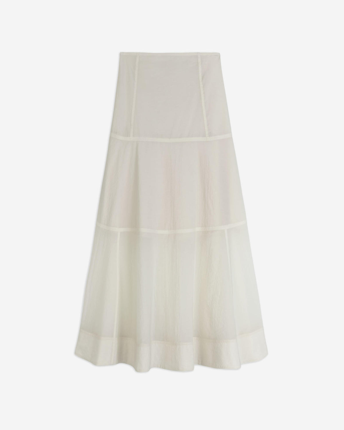 WOOL ORGANZA CIRCLE SKIRT