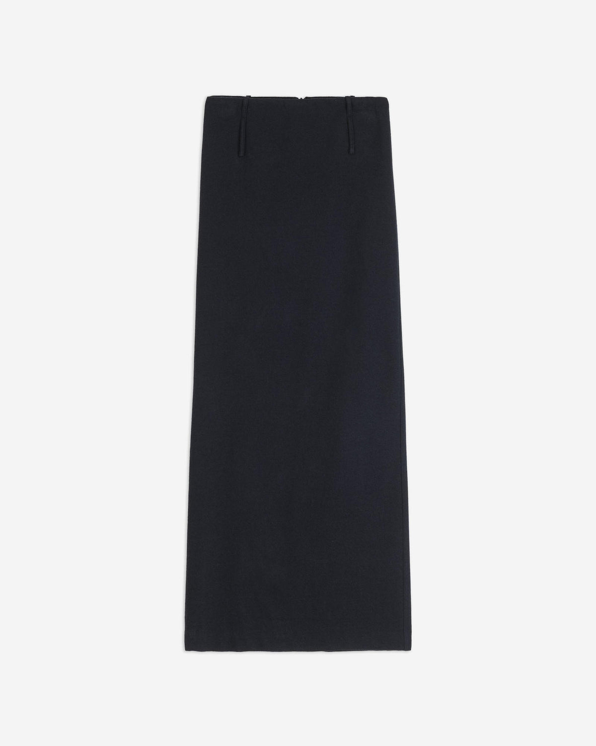 LONG WOOL SKIRT
