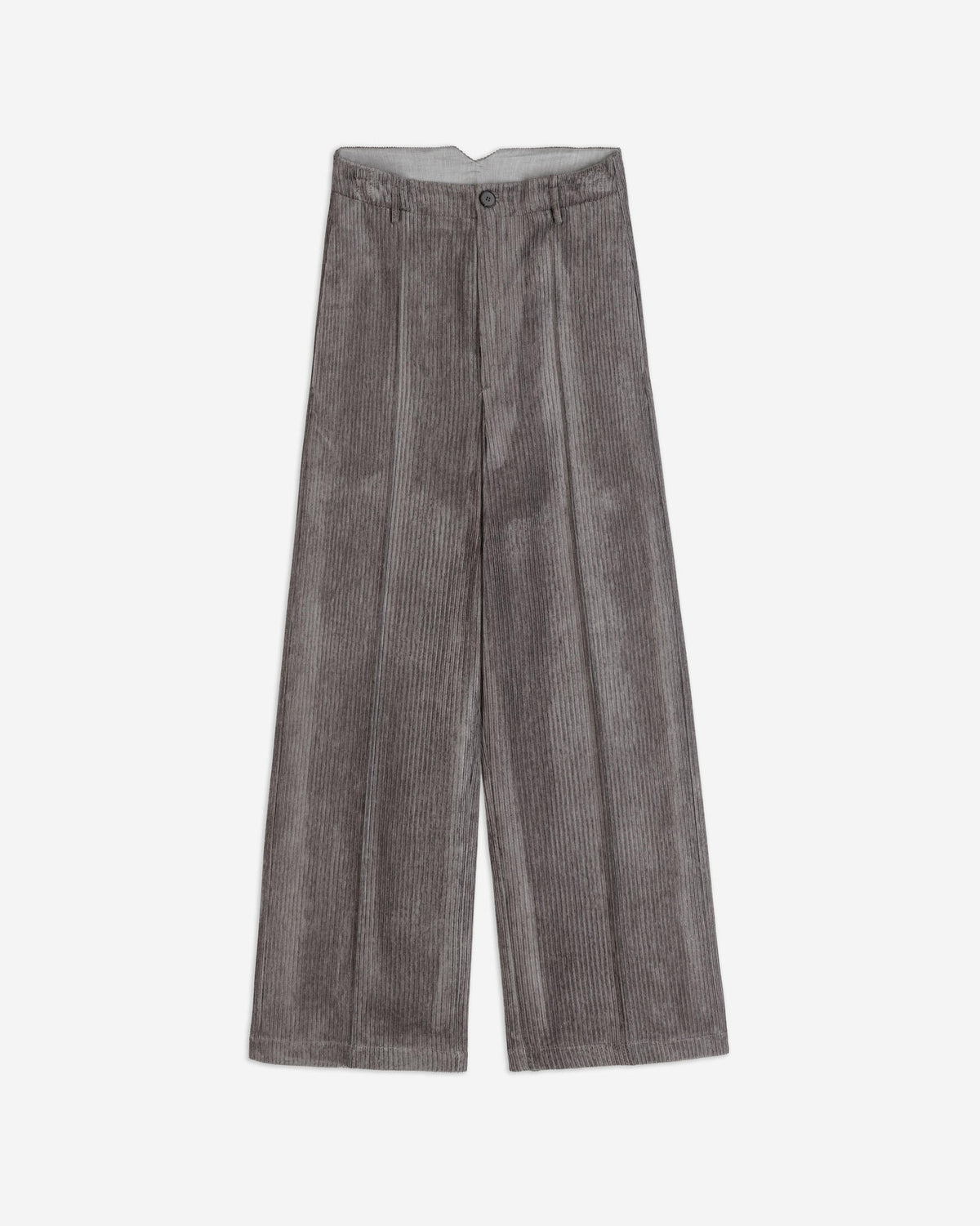 WIDE VELVET TROUSERS