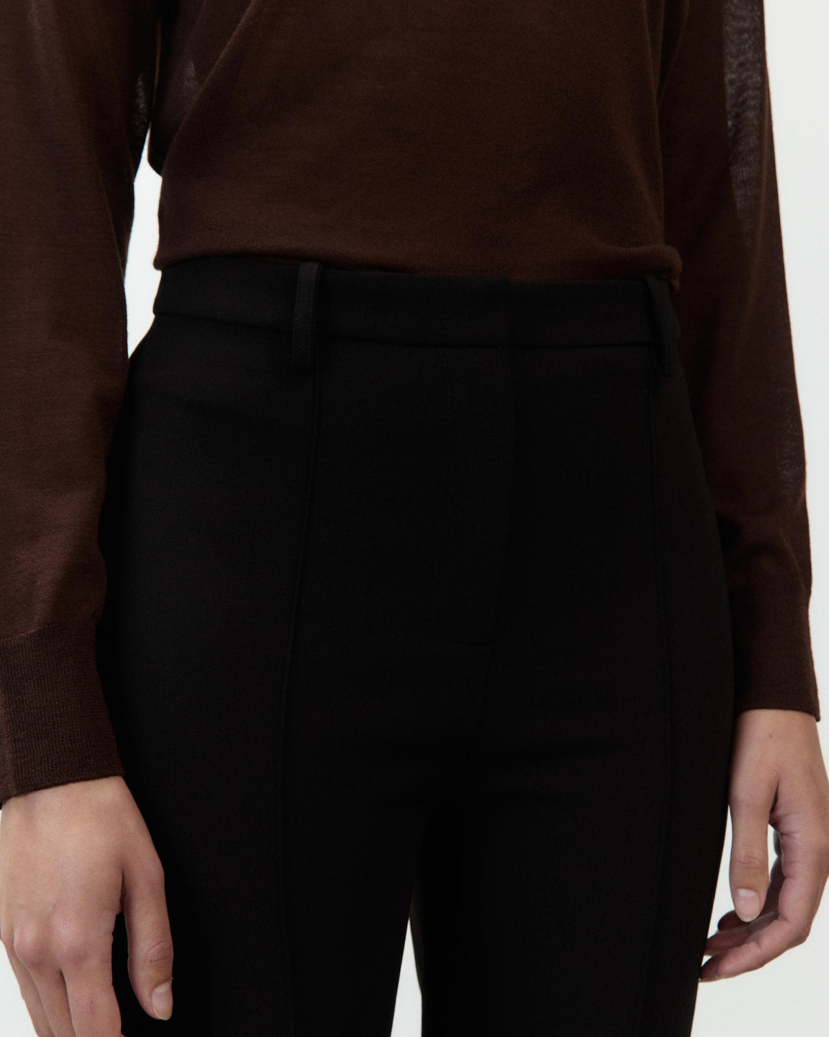 SLIM FIT TAILORED TROUSERS