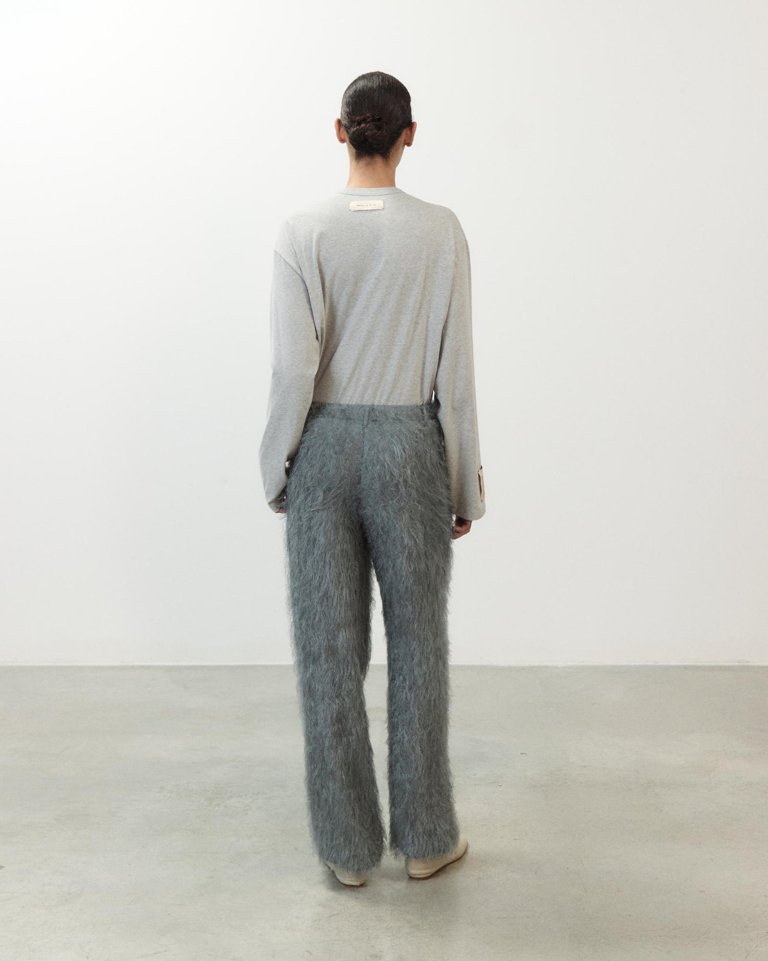 FRINGED GYM PANTS