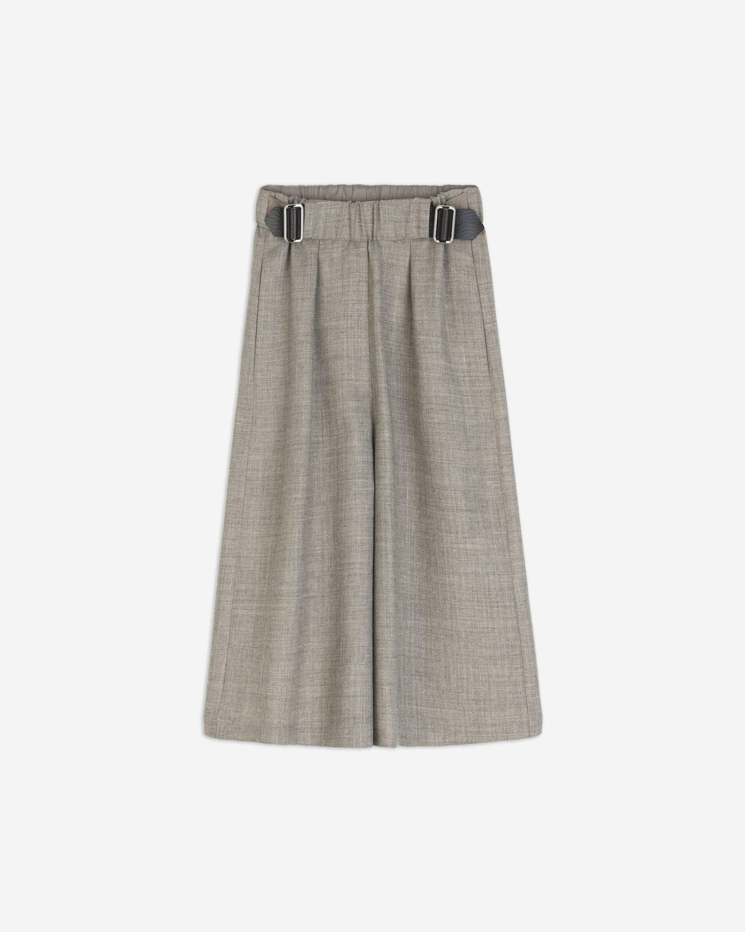 BERMUDA SHORTS WITH LEATHER BELT