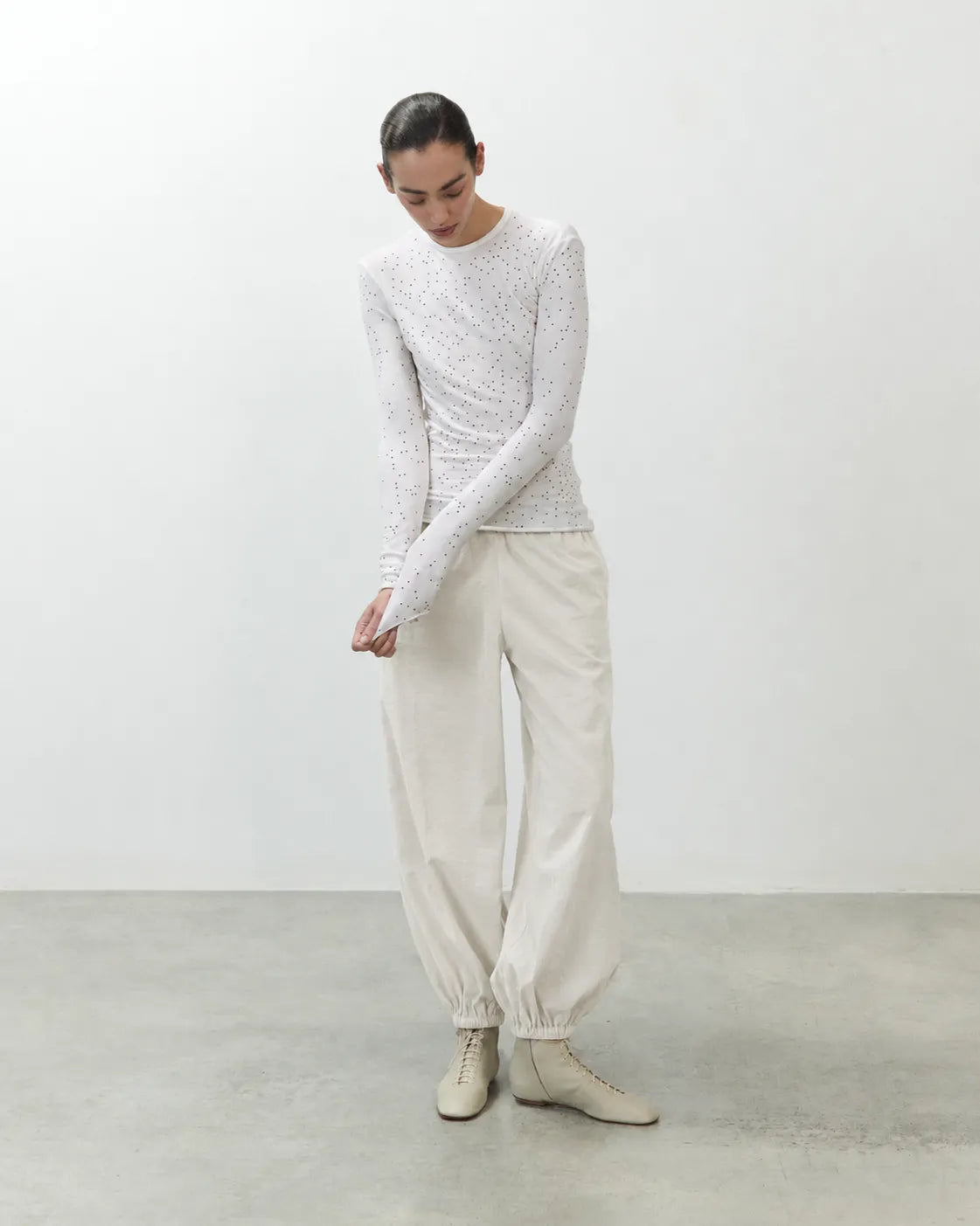 WOOL GYM PANTS