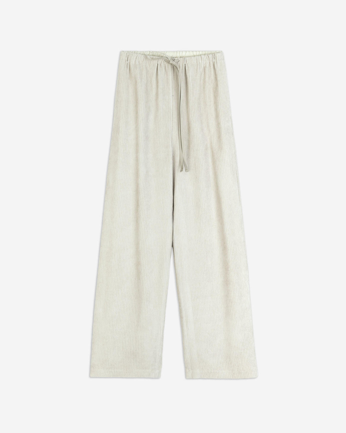 VELVET PAJAMA-STYLE TROUSERS