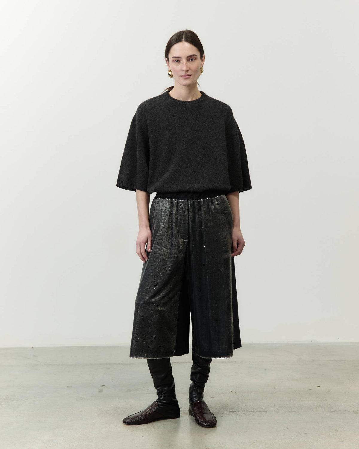 BERMUDA FLANELLA E LUREX