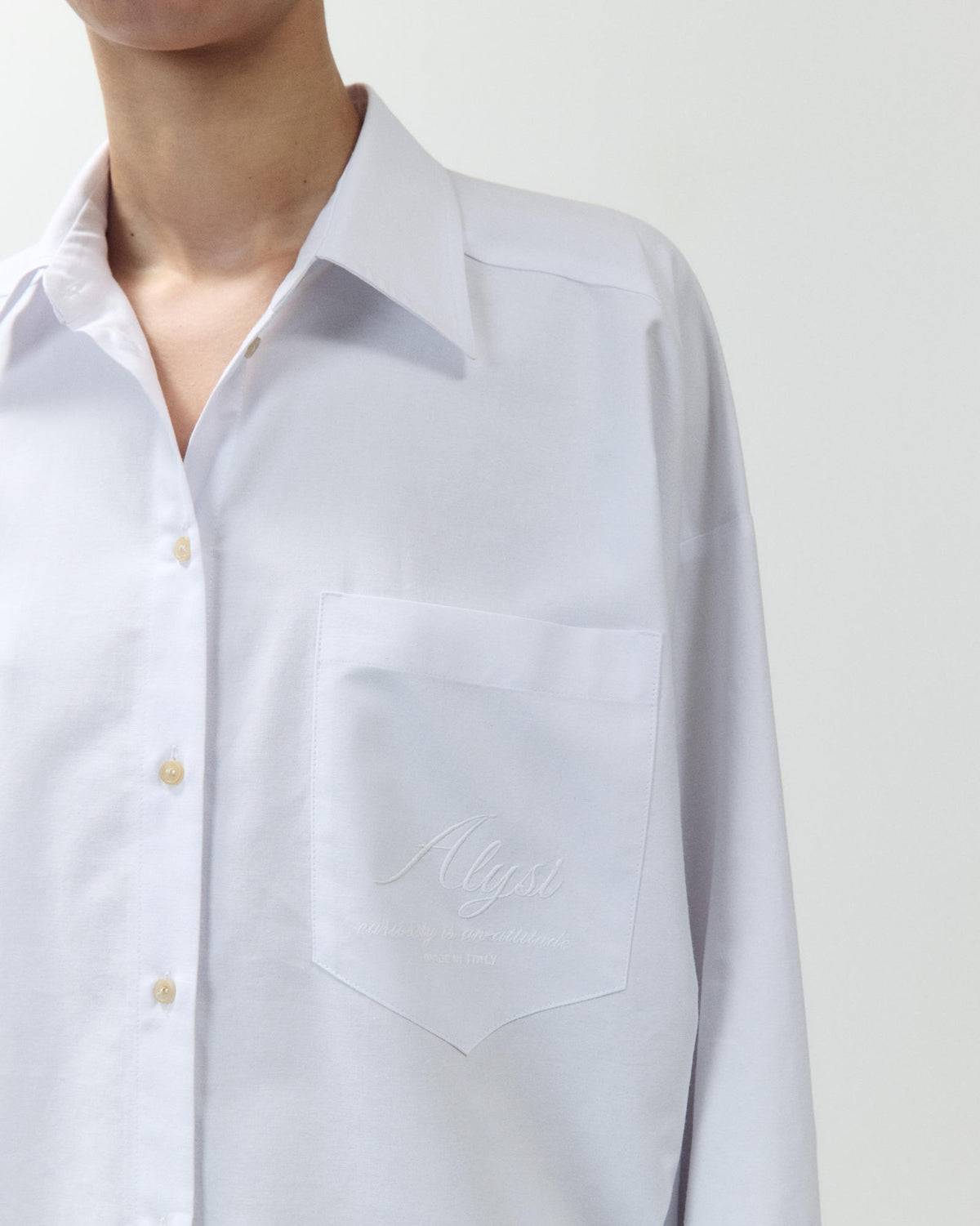 OXFORD SHIRT WITH EMBROIDERY