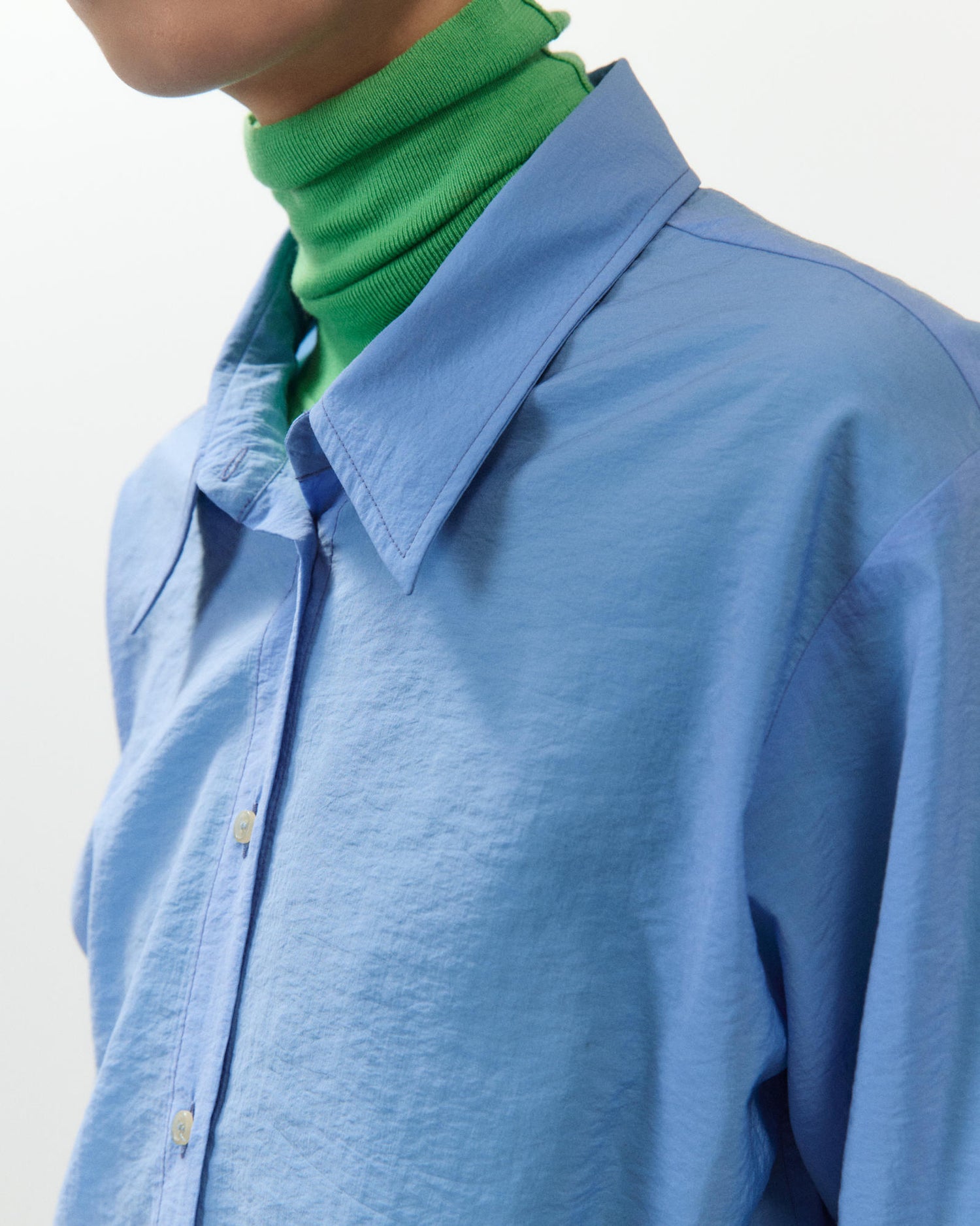 WOOL ORGANZA SHIRT