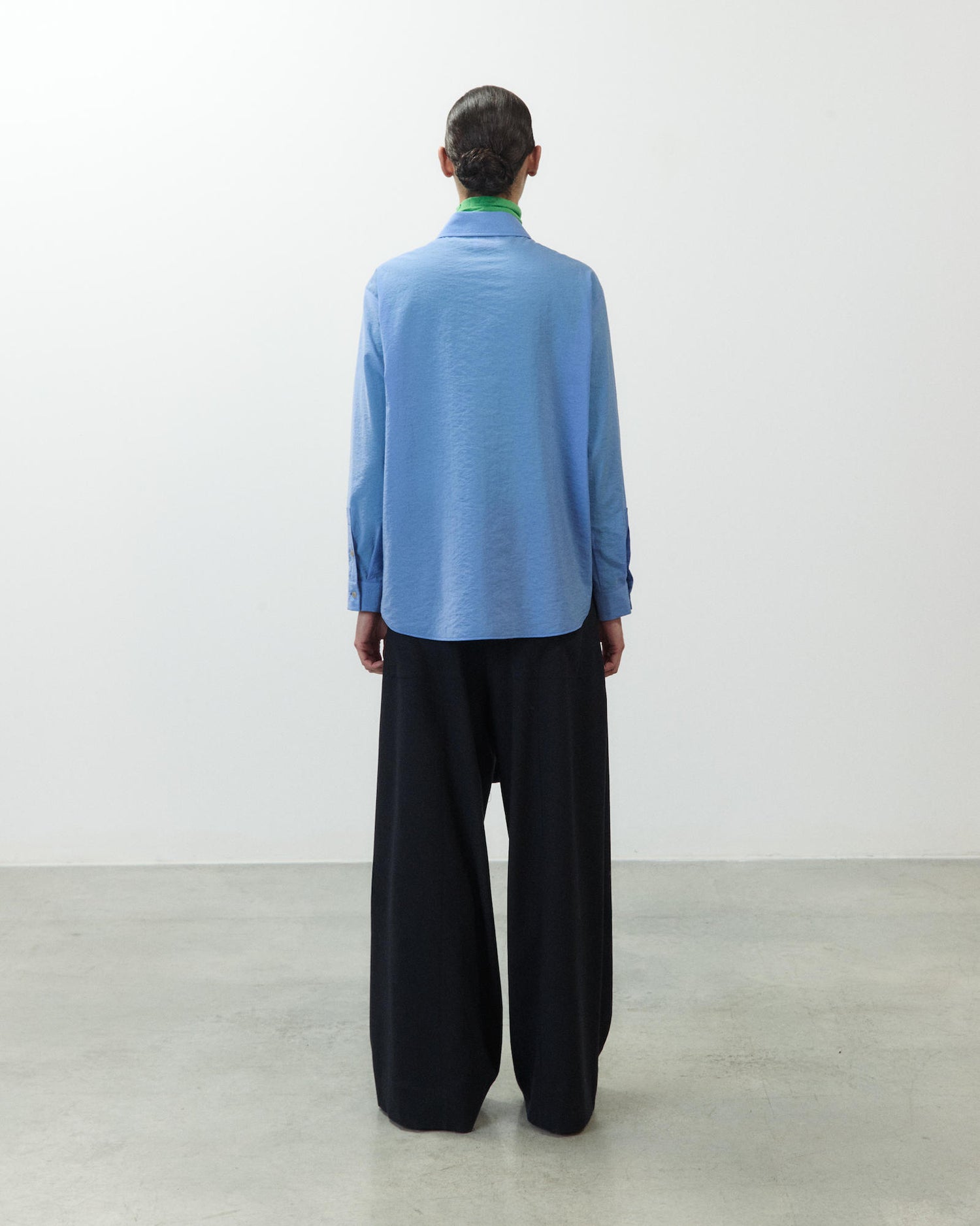 WOOL ORGANZA SHIRT