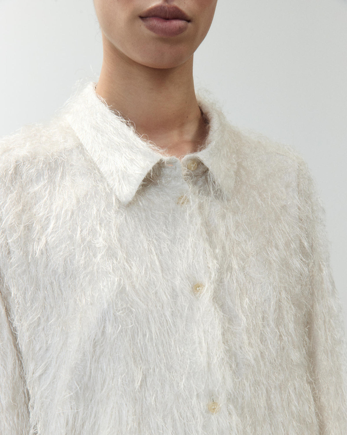 SHIRT WITH FRINGES