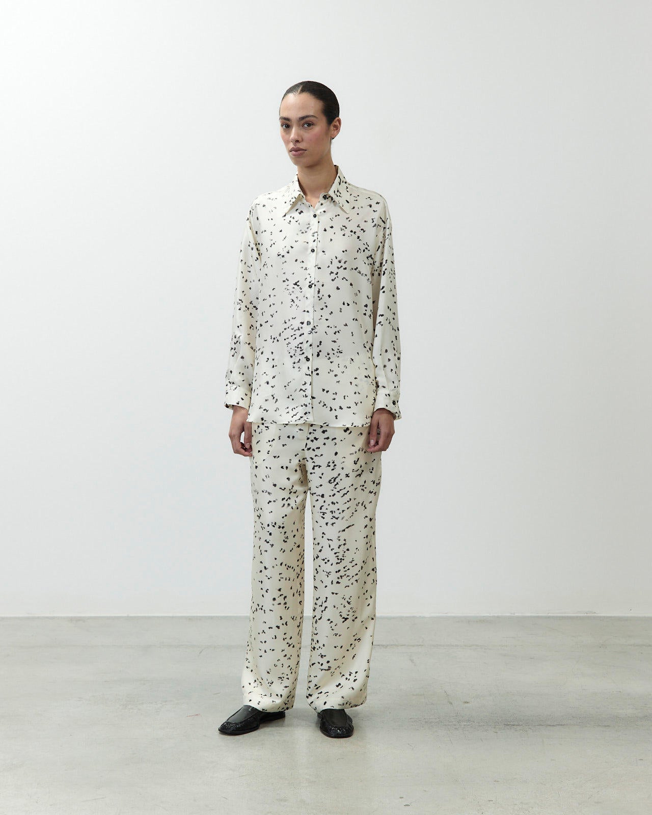 PRINTED SILK SHIRT
