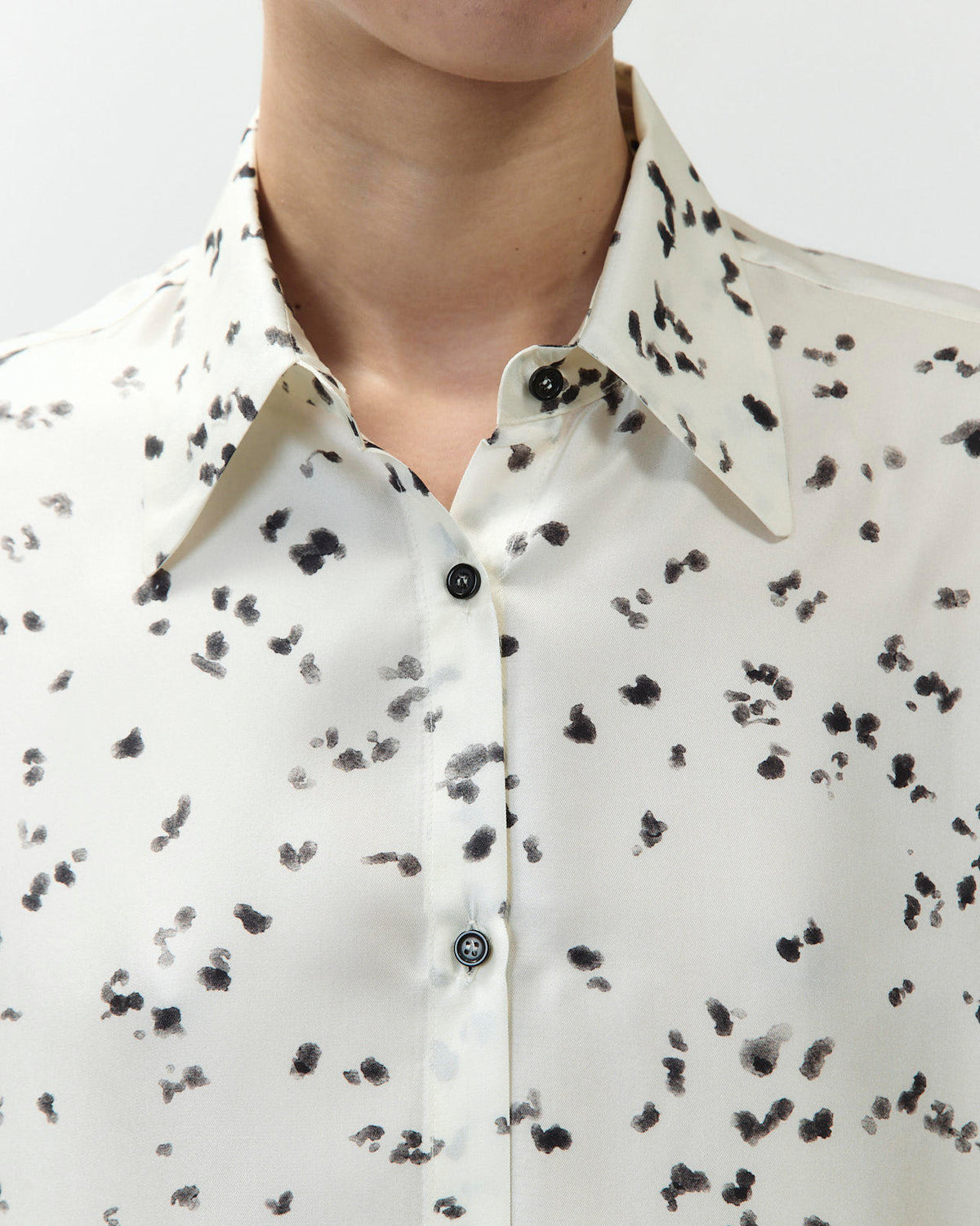PRINTED SILK SHIRT