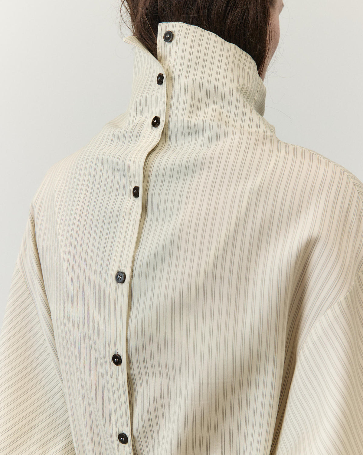 CAMICIA OVERSIZE MICRORIGHE