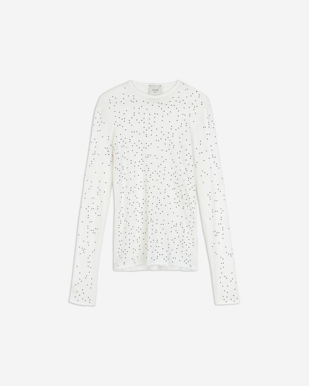 SLIM FIT RHINESTONE TOP