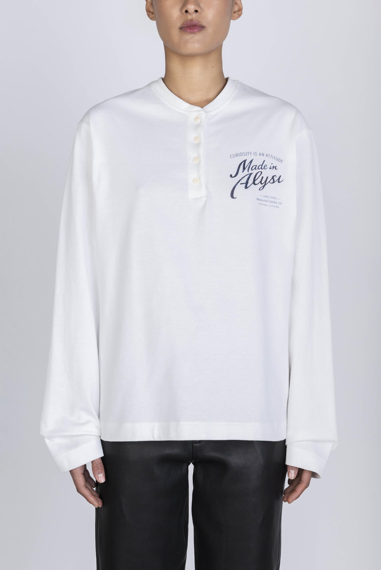 HENLEY LONG SLEEVE T-SHIRT