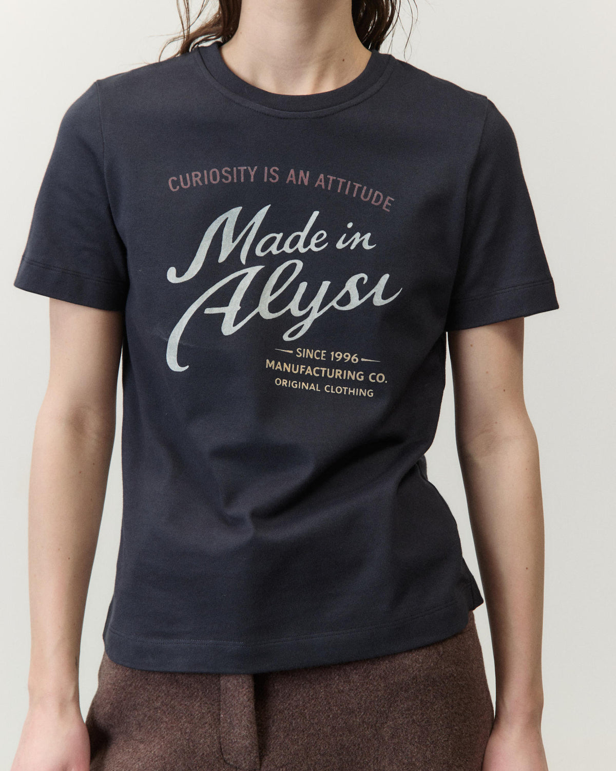 CREW NECK T-SHIRT WITH PRINT