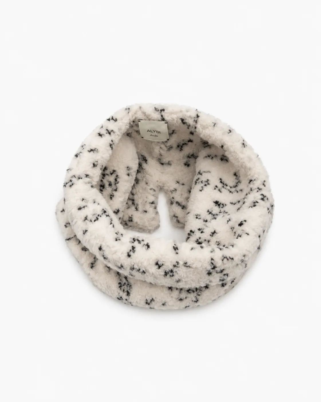 MELANGE WOOL NECK WARMER