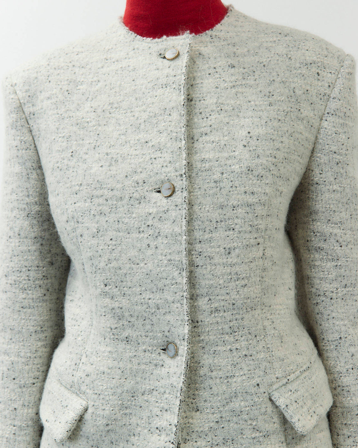 FITTED BOUCLÉ JACKET