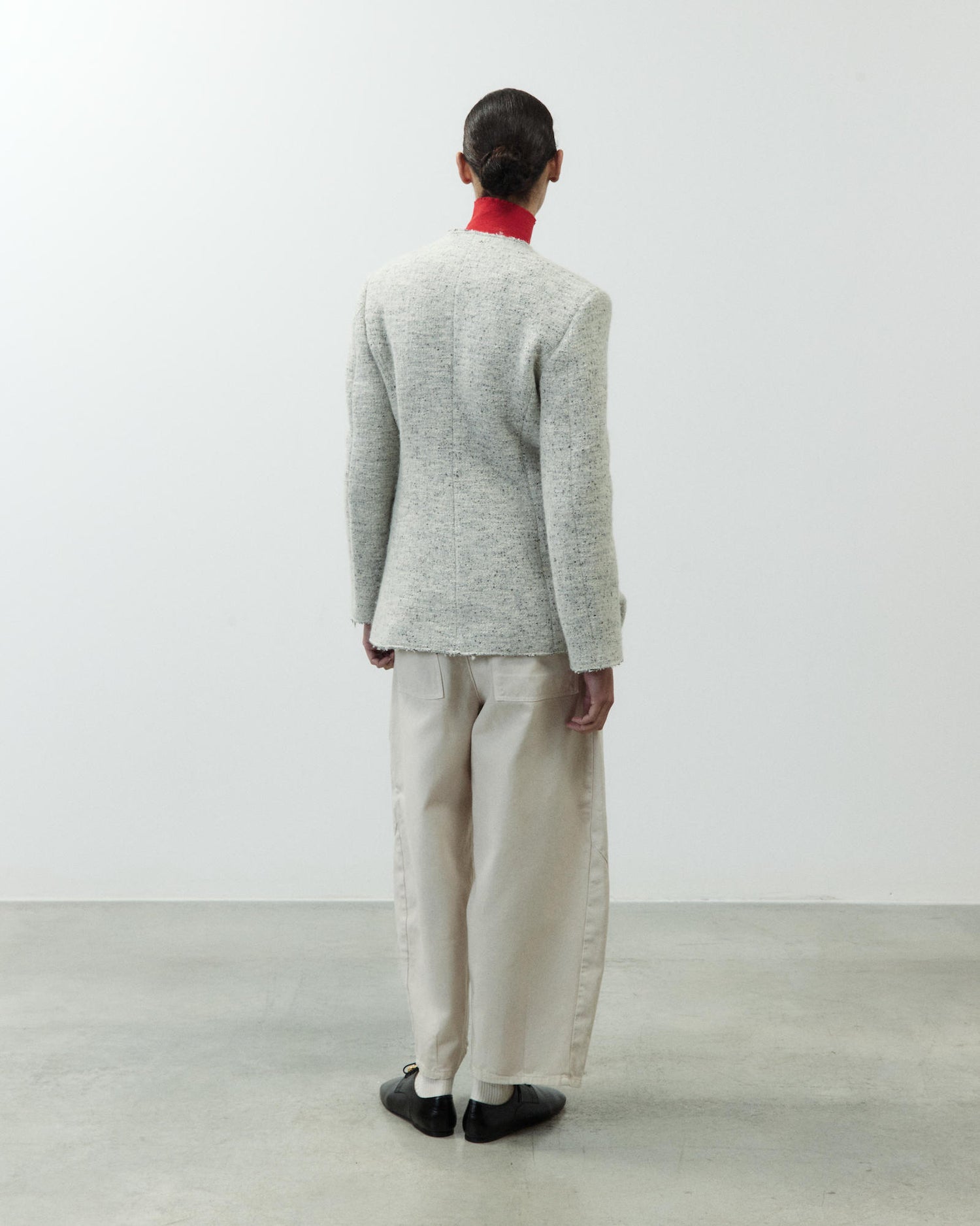 FITTED BOUCLÉ JACKET