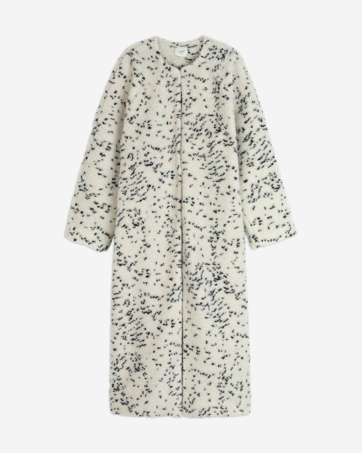 MELANGE TEDDY COAT
