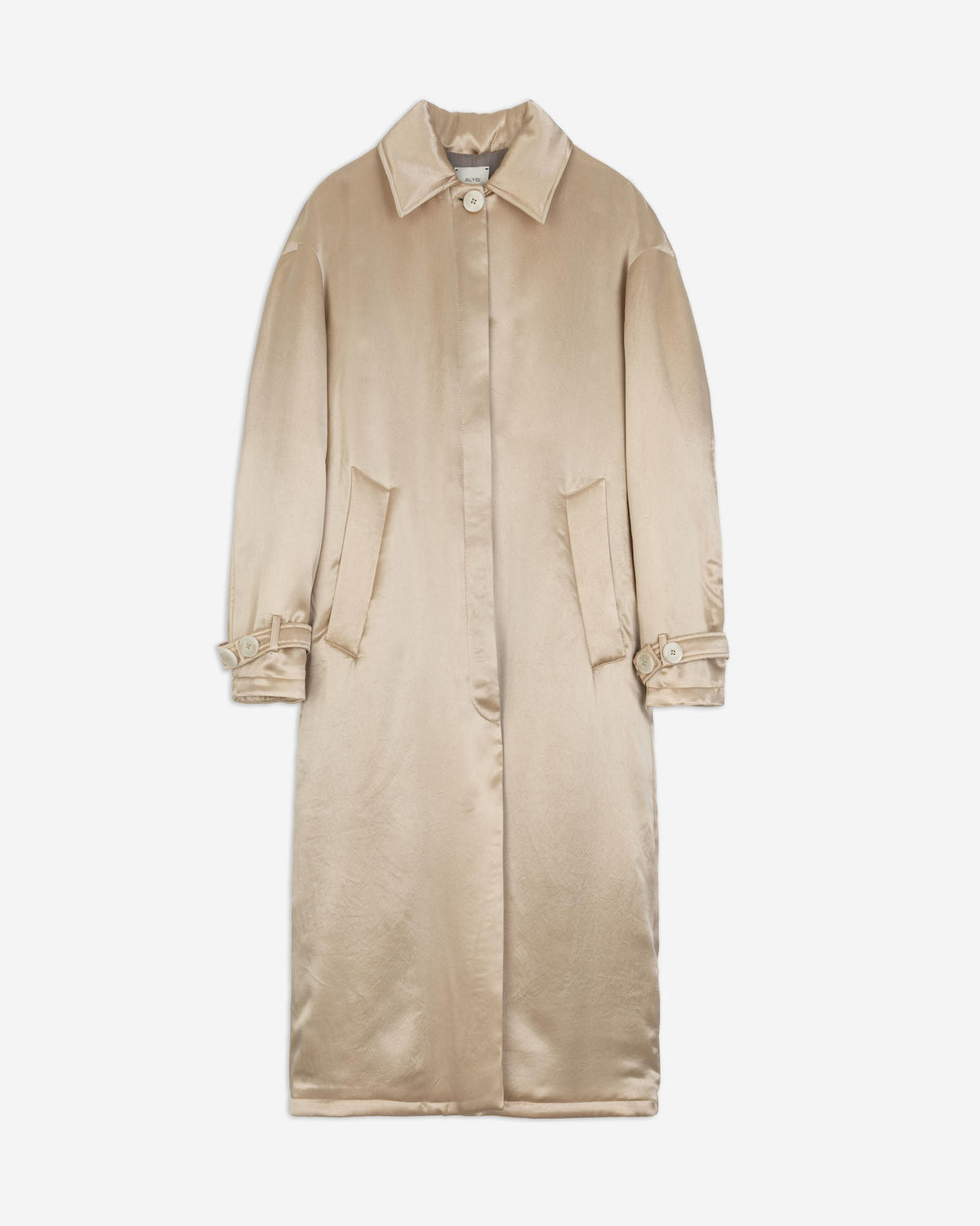 LONG SATIN COAT